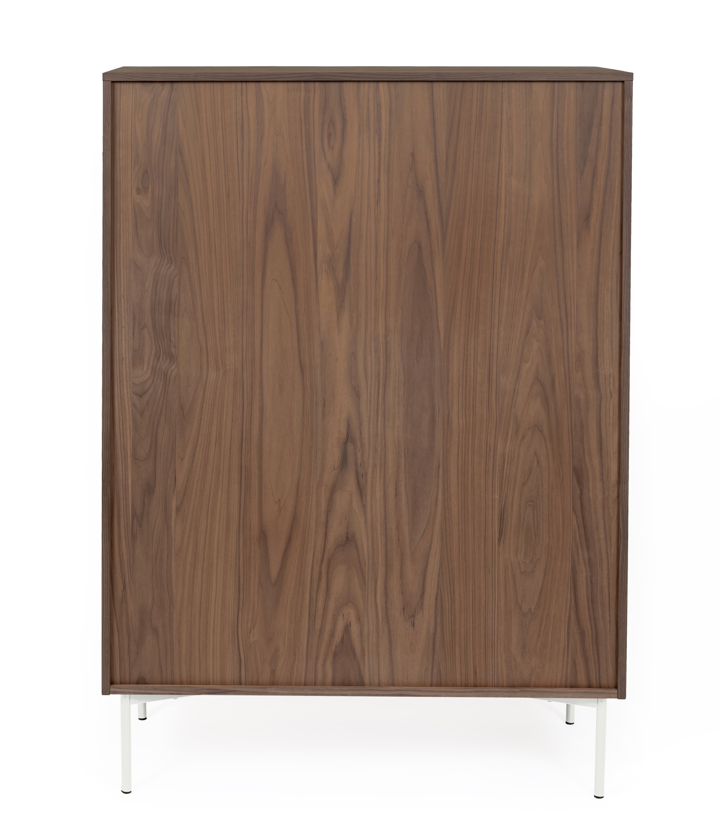 Woodman Highboard, Kommode mit Holzfurnier aus Eiche, im Skandinavischen Design