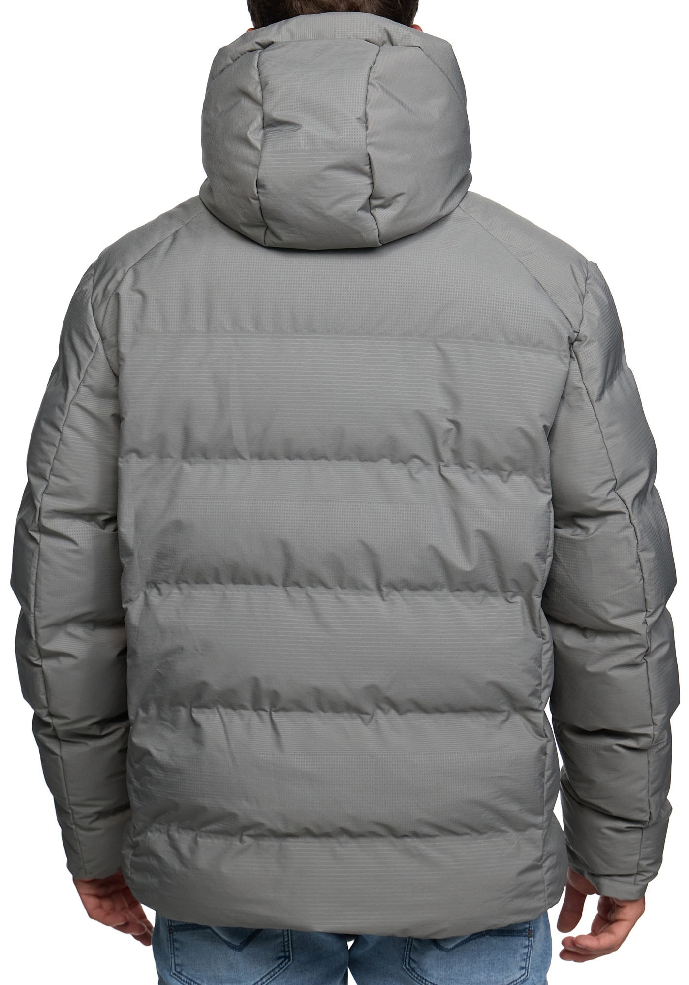 Indicode Steppjacke »INDerek«, mit Kapuze