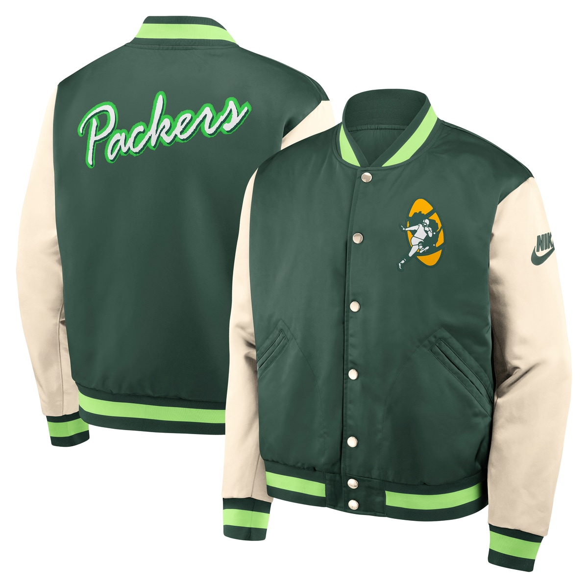 Nike Collegejacke "Nike Collegejacke Green Bay Packers Nike Legacy Bomber Jacket"