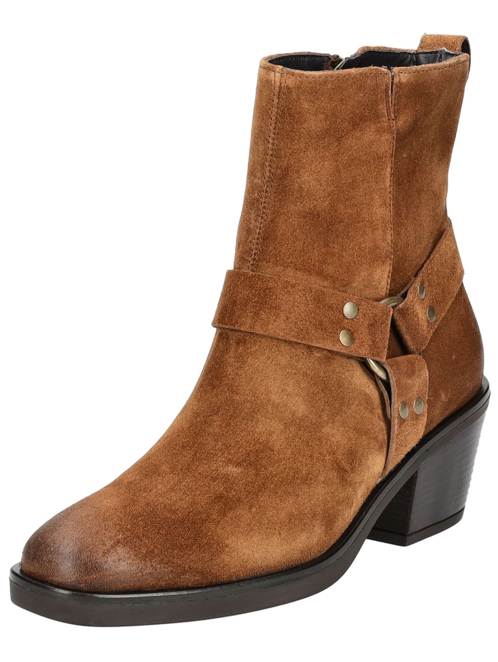 Paul Green Bikerboots "Paul Green Stiefelette Veloursleder" günstig online kaufen