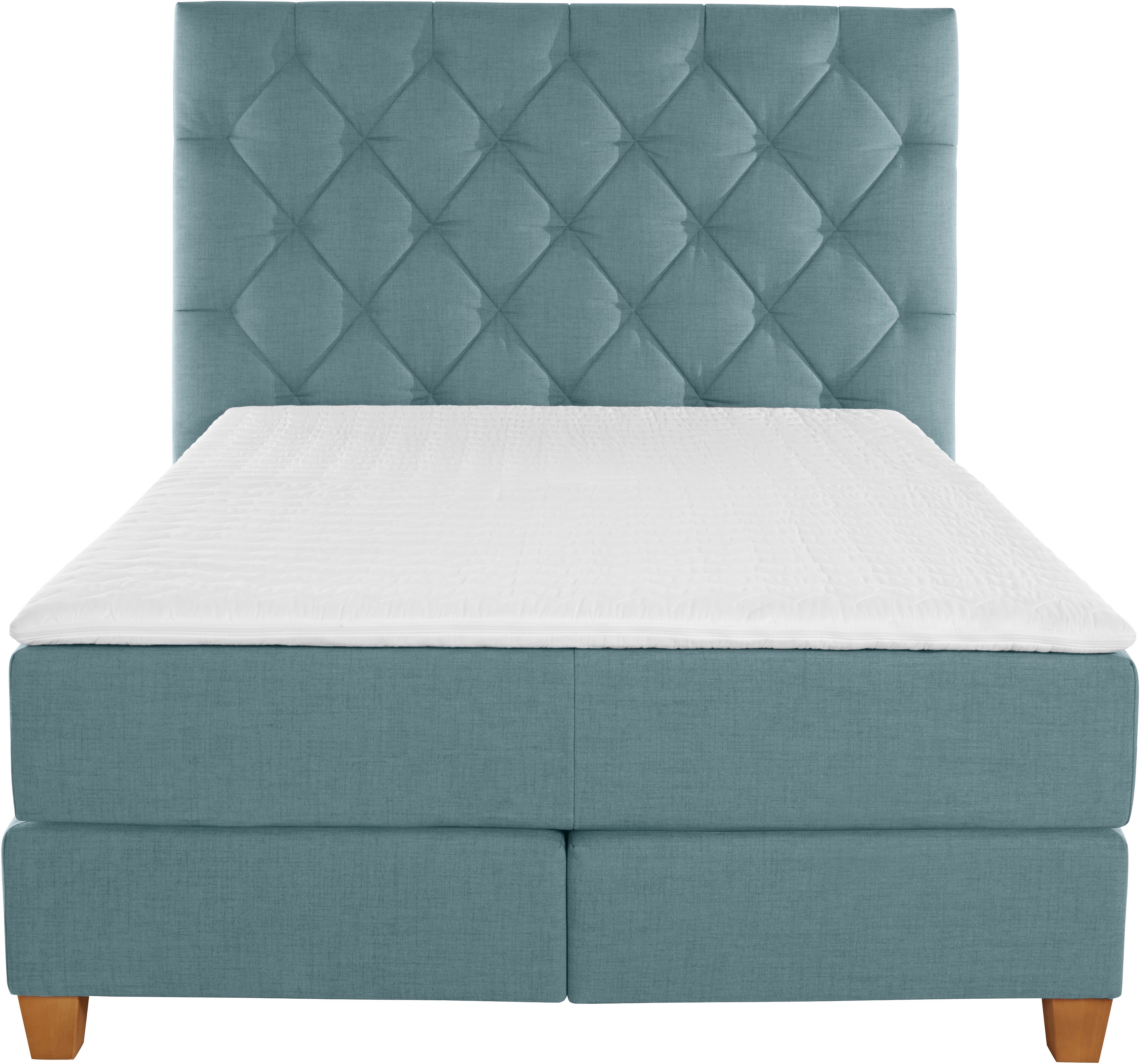 Thumbnail - Guido Maria Kretschmer Home&Living Boxspringbett "Harmones hoch", in 3 Breiten, Härtegrad auch im Mix mit je 1 Matratze ...