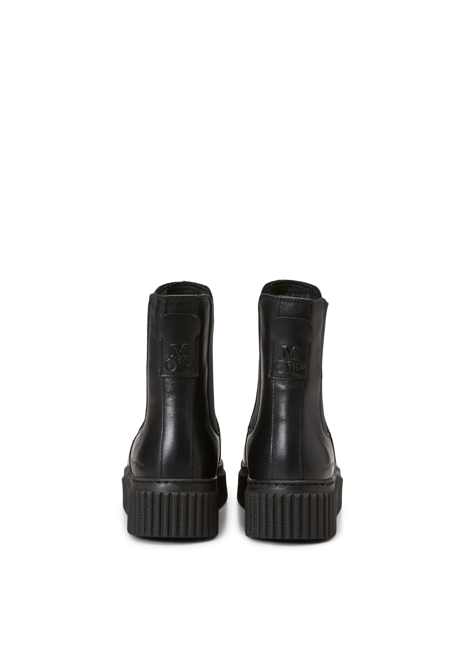 Marc O'Polo Chelseaboots »Model Bianca 60«  Schlupfboots, Stiefelette mit beidseitigem Stretcheinsatz