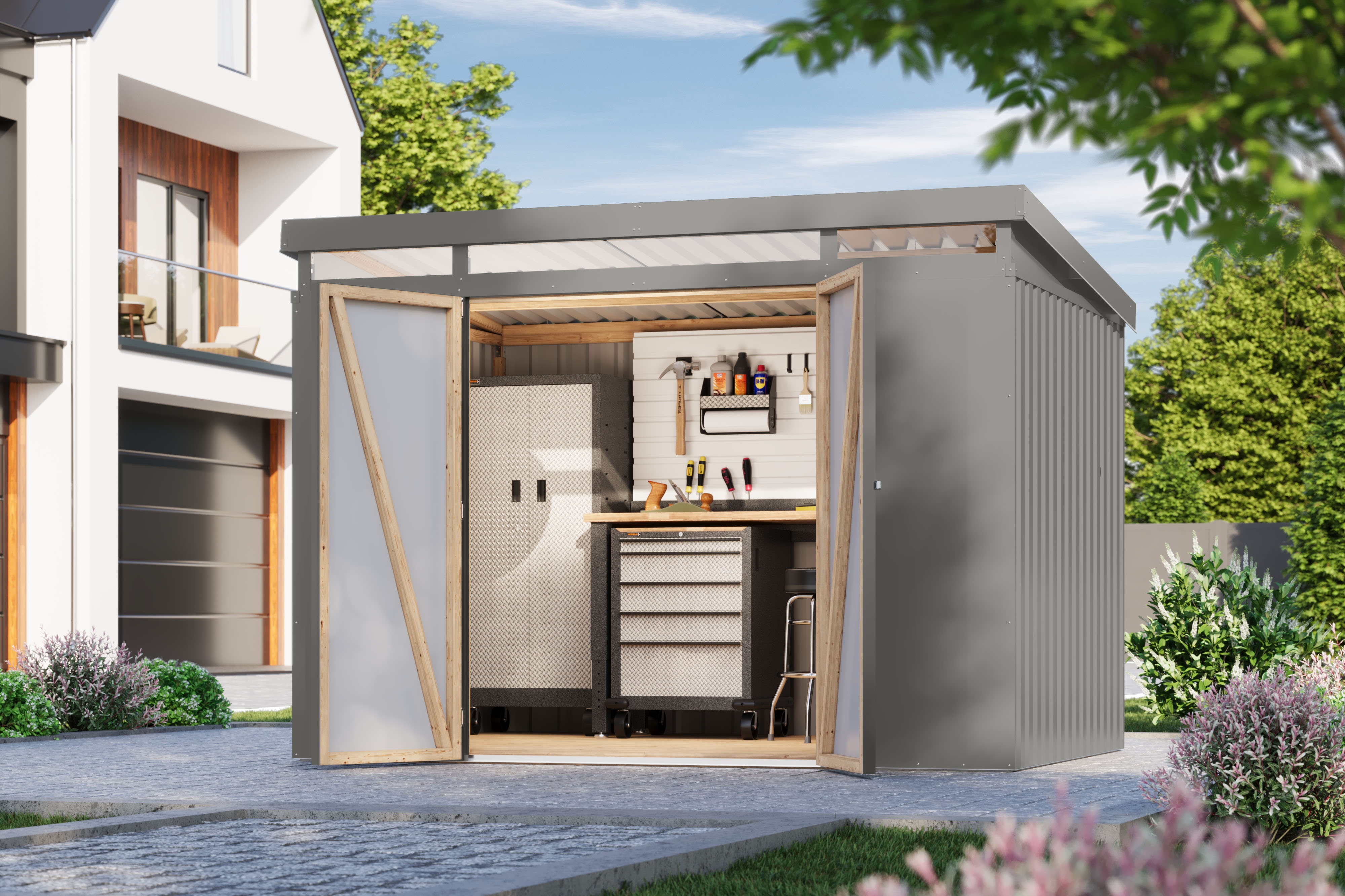 Karibu Gerätehaus "Argonium 3" Made in Germany