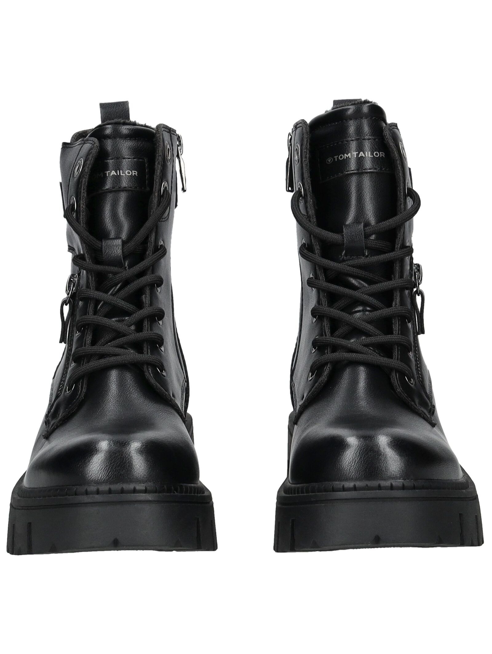 TOM TAILOR Schnürstiefelette »Tom Tailor Stiefelette Lederimitat«