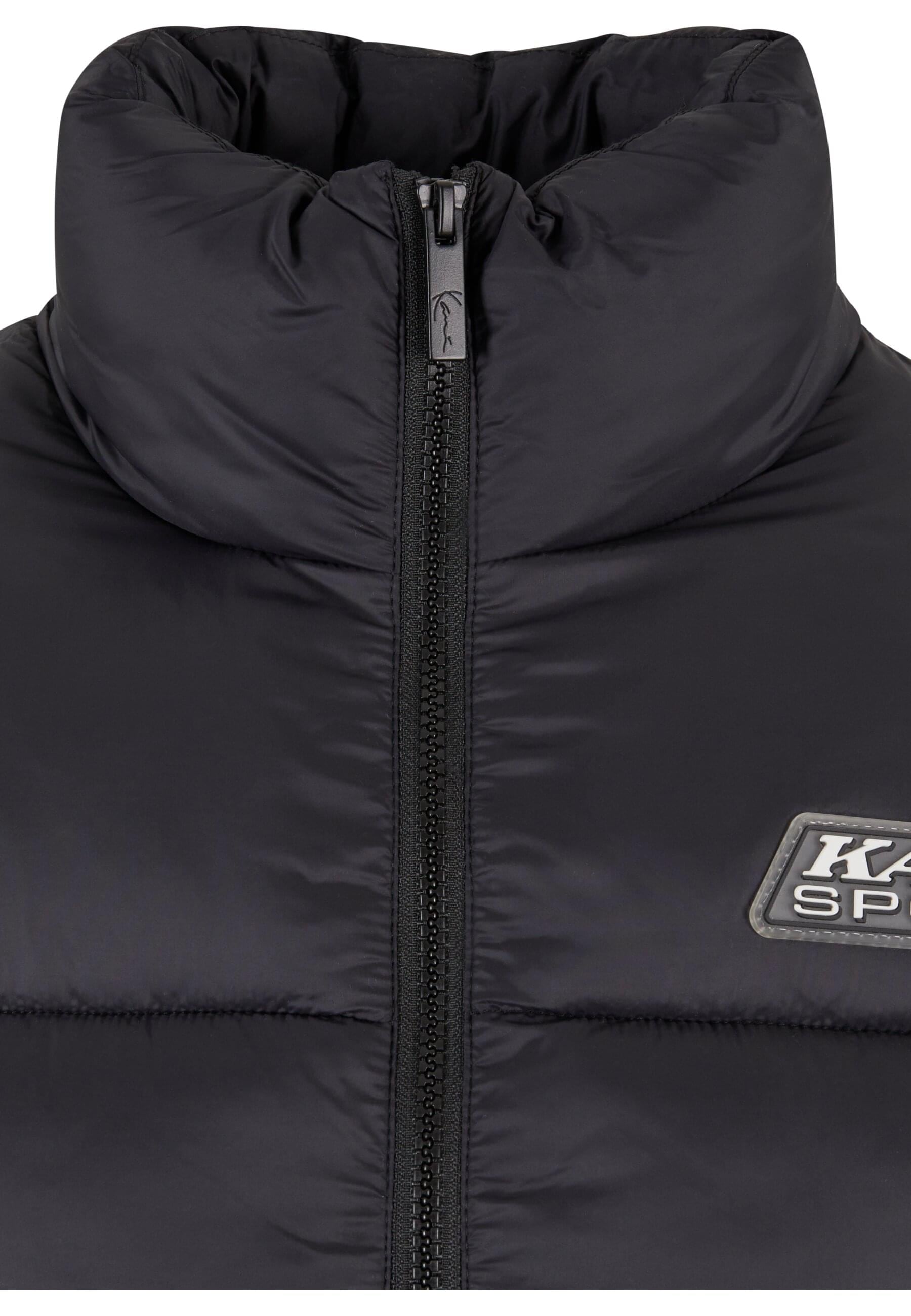 Karl Kani Winterjacke »Karl Kani Karl Kani Sport Patch Crop Puffer Jacket«, (1 St.), ohne Kapuze