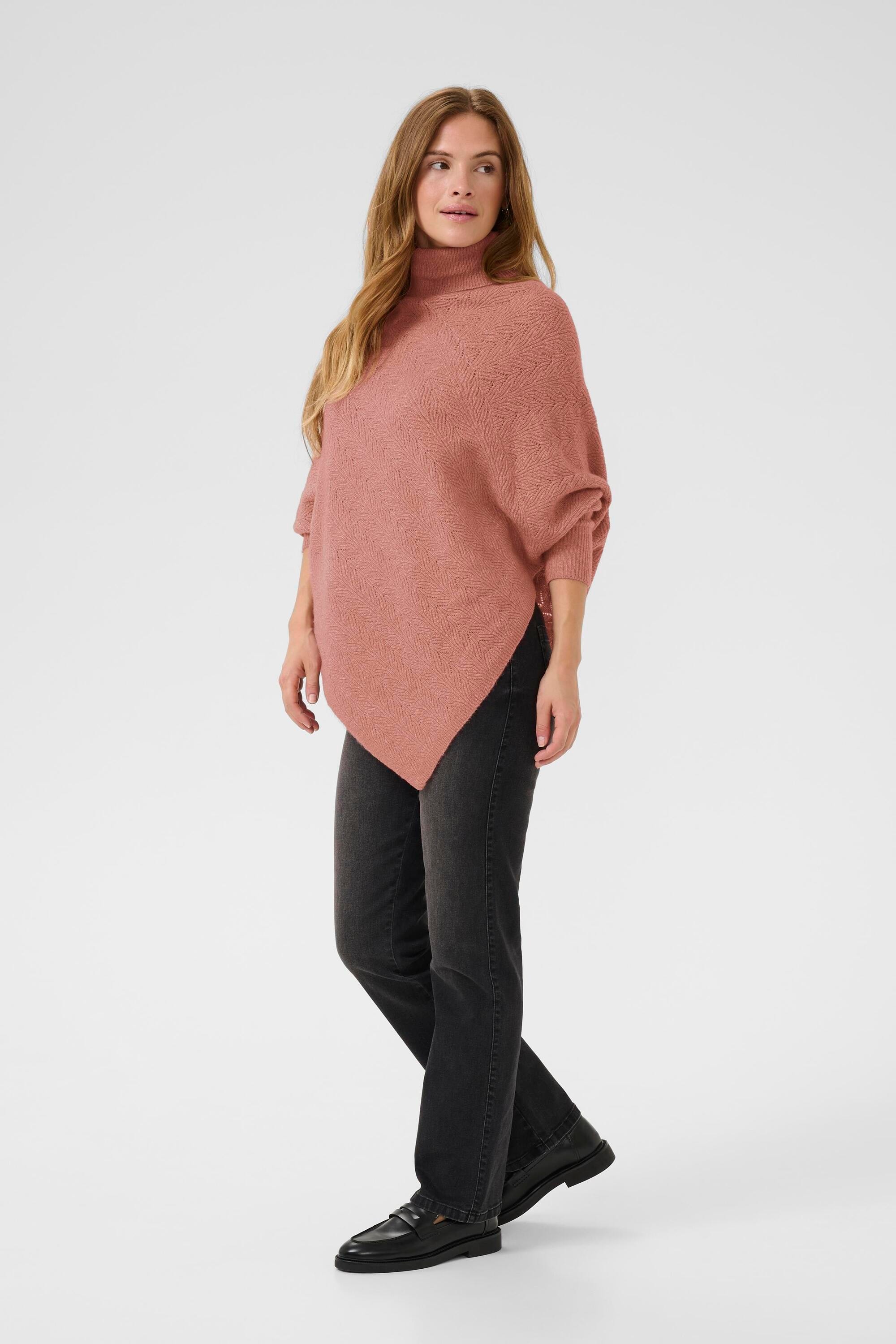 KAFFE Strickponcho »Poncho KAjennie«