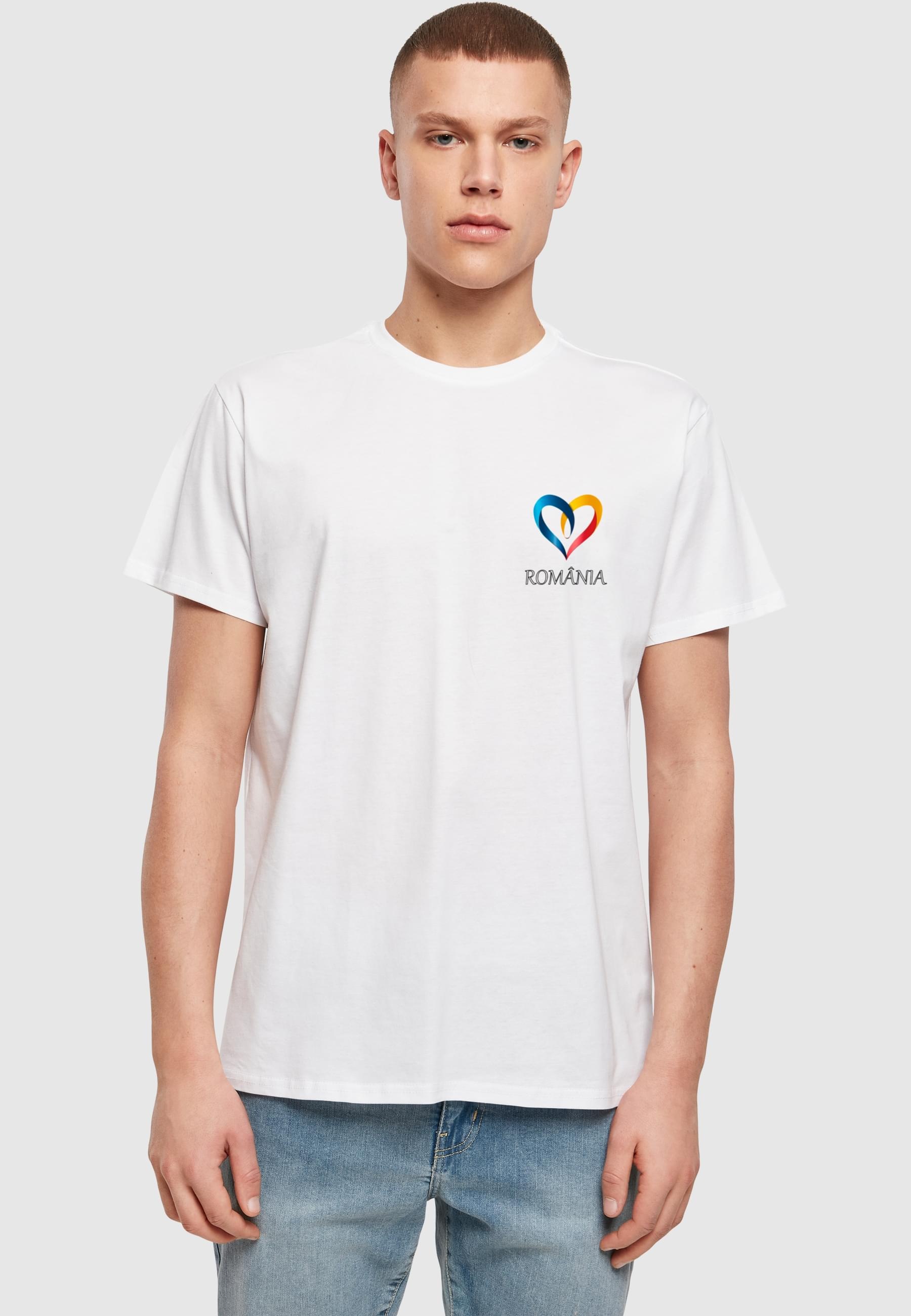 Merchcode T-Shirt »Merchcode Merchcode Football - Romania T-shirt«, (1 tlg.)