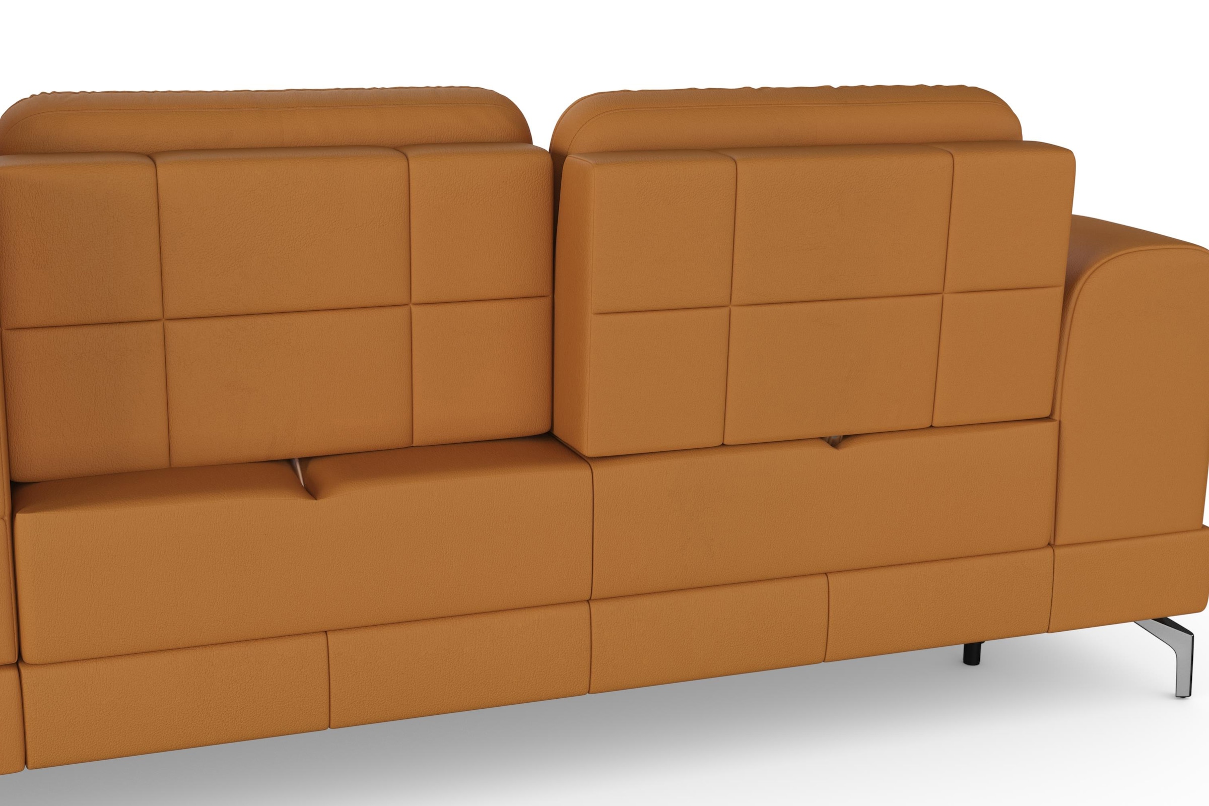 sit&more Ecksofa »Bendigo L-Form«, inklusive Sitztiefenverstellung, Bodenfreiheit 12 cm, in 2 Fußfarben