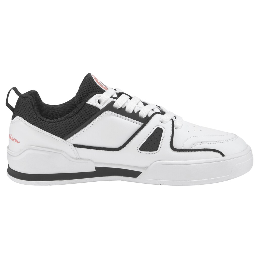 Schuhe Halbschuhe Champion Sneaker »3 POINT LOW« weiß-schwarz