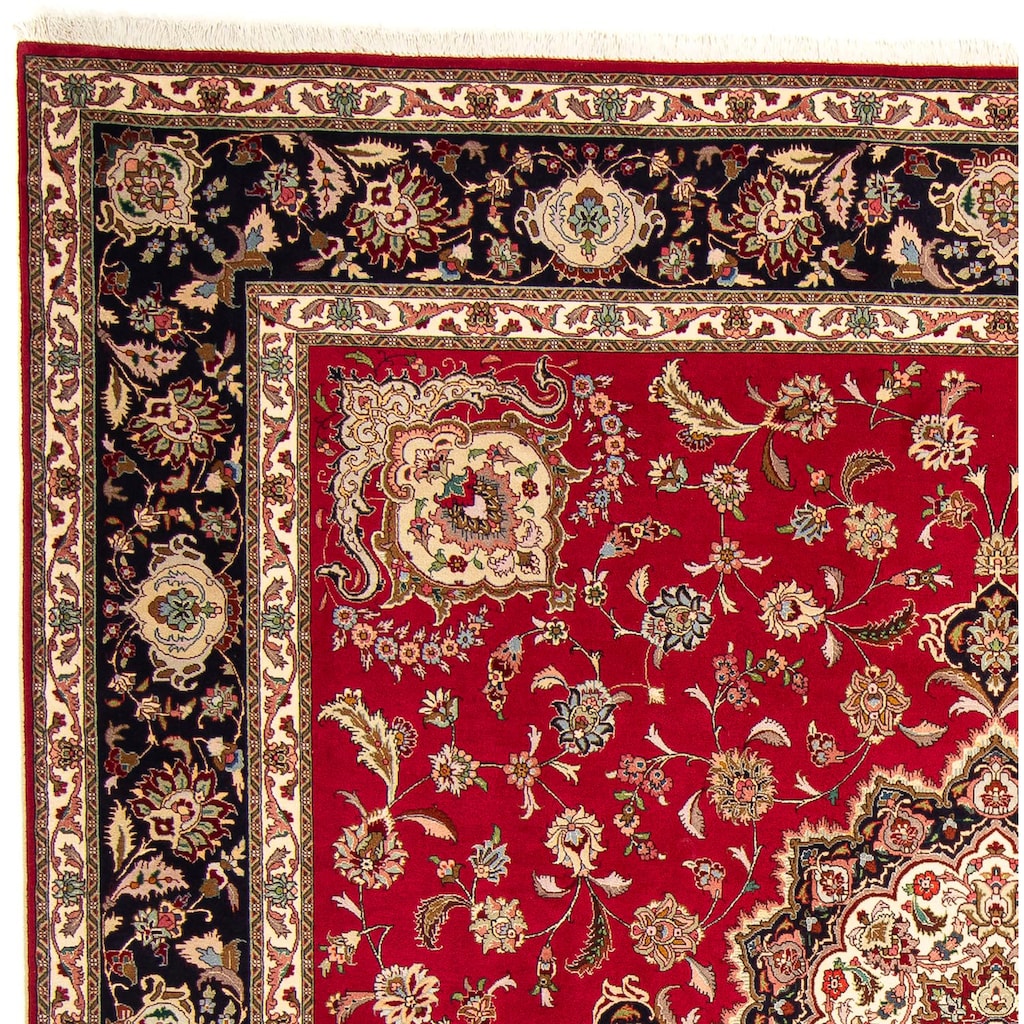 morgenland Orientteppich »Perser - Täbriz - Royal quadratisch - 254 x 254 cm - rot«, quadratisch
