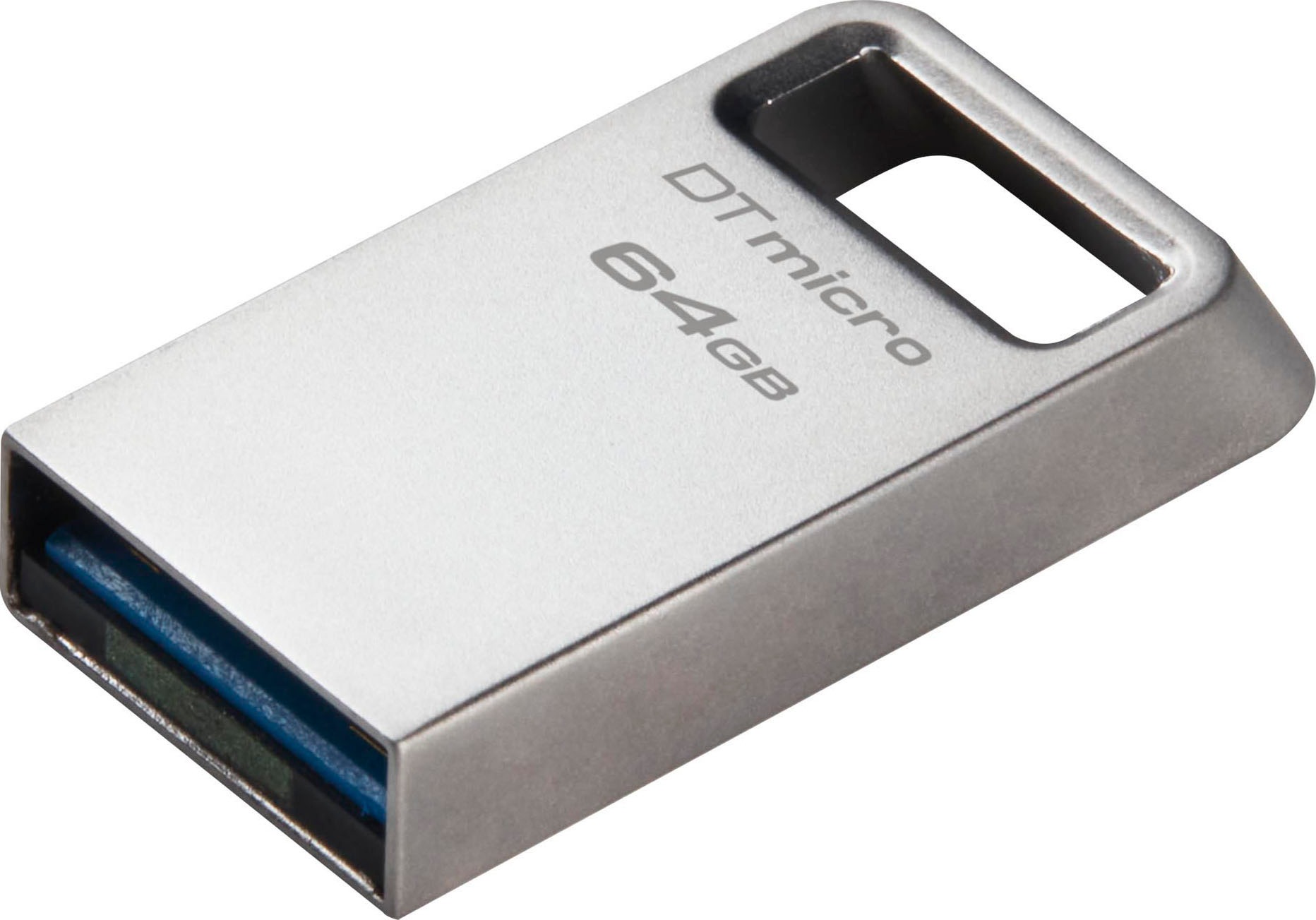Kingston USB-Stick »DATATRAVELER® MICRO 64GB«, (USB 3.2 Lesegeschwindigkeit 200 MB/s)