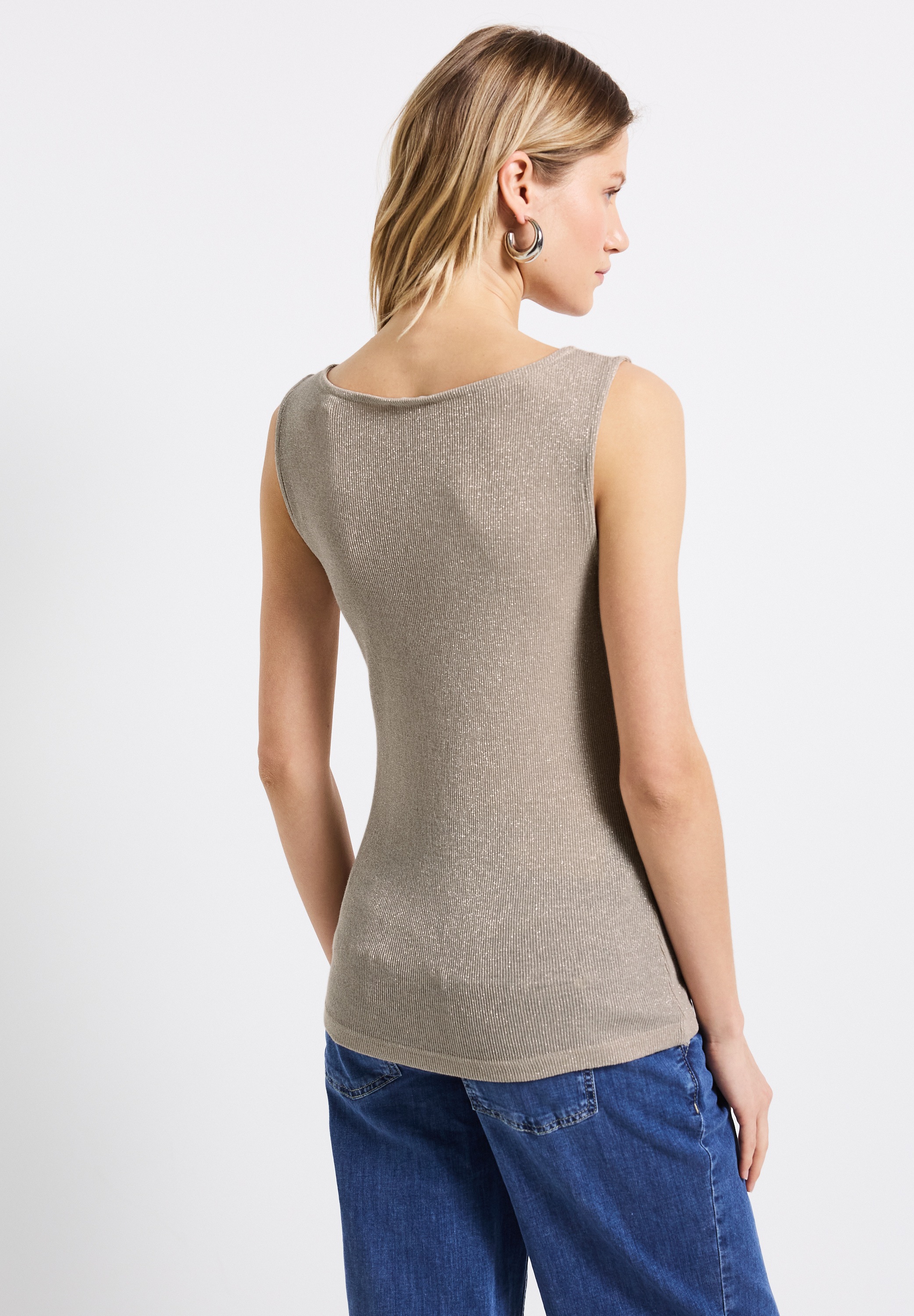 STREET ONE T-Shirt, mit U-Boot-Ausschnitt günstig online kaufen