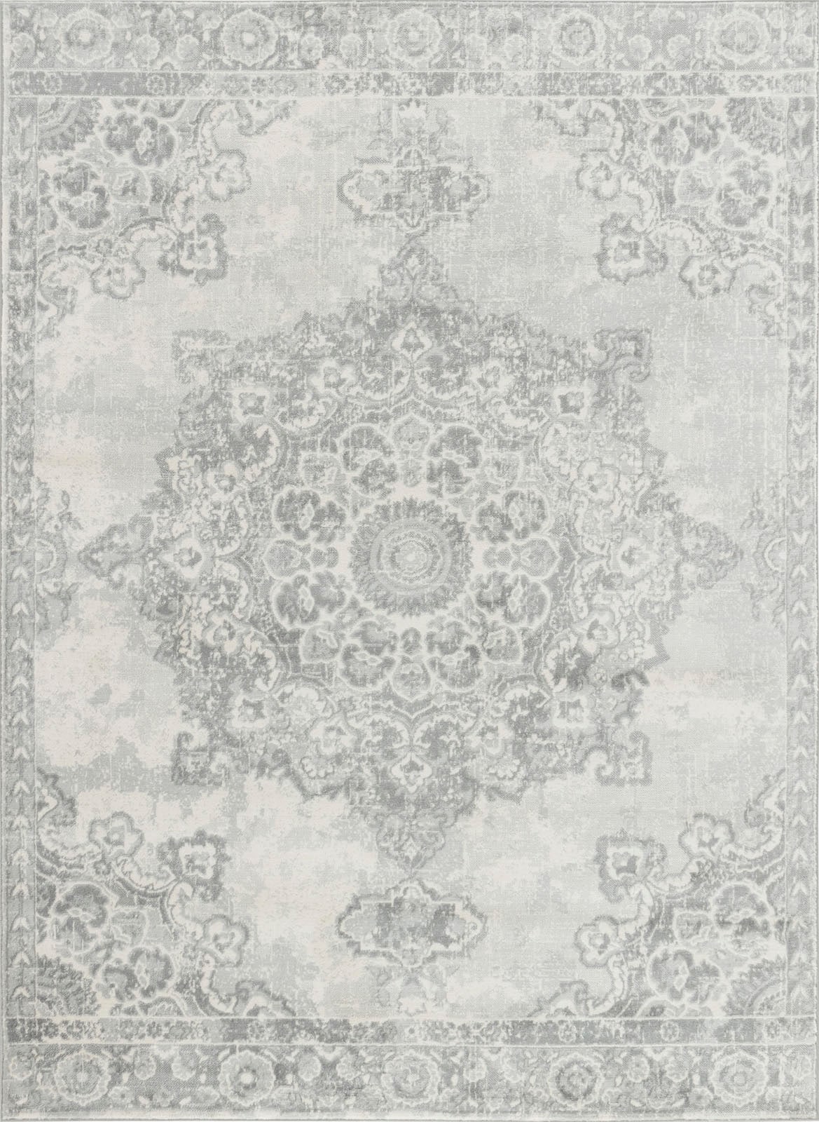 Surya Teppich »Traditional«, rechteckig, Boho Kurzflor Orientteppich, Wohnzimmer, Schlafzimmer, Grau