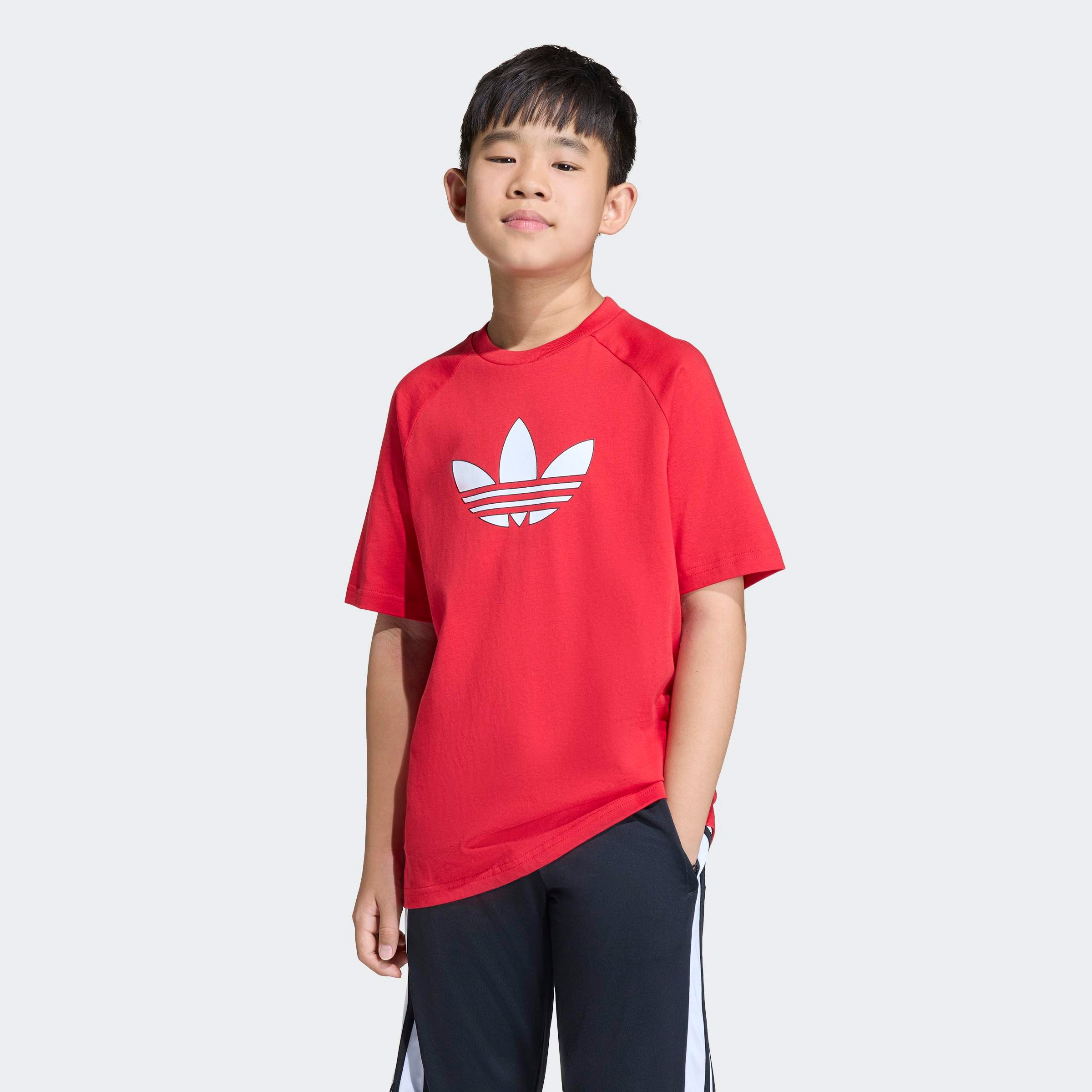 adidas Originals T-Shirt »GFX TR LO TEE« für Kinder, Kurzarmdesign, sportlicher Stil, Rundhalsausschnitt