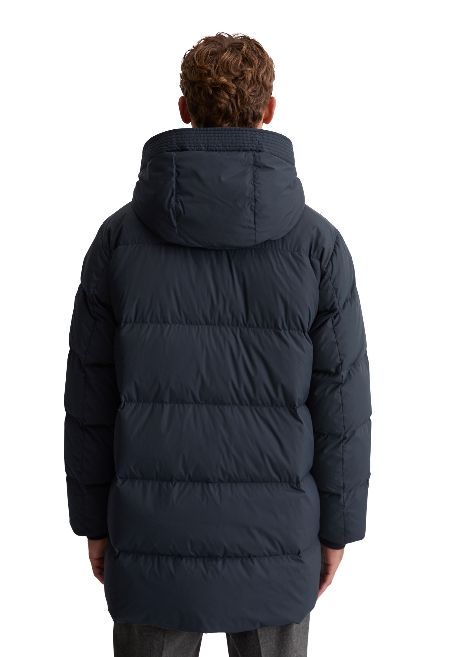 Marc OPolo Daunenjacke, mit Kapuze, Pufferjacke, regular fit, eingesetzte, günstig online kaufen