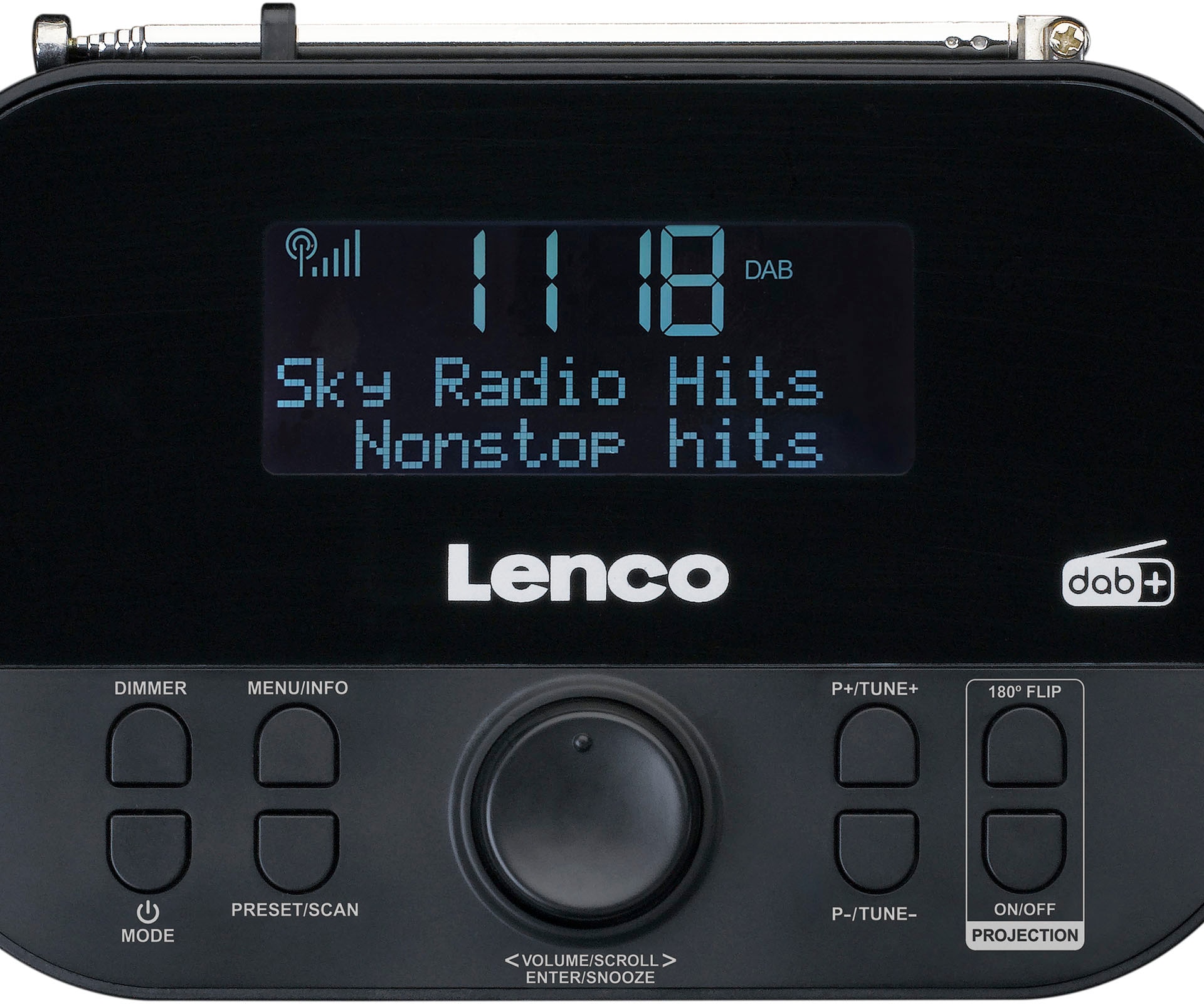 Lenco Digitalradio (DAB+) »CR-615BK«