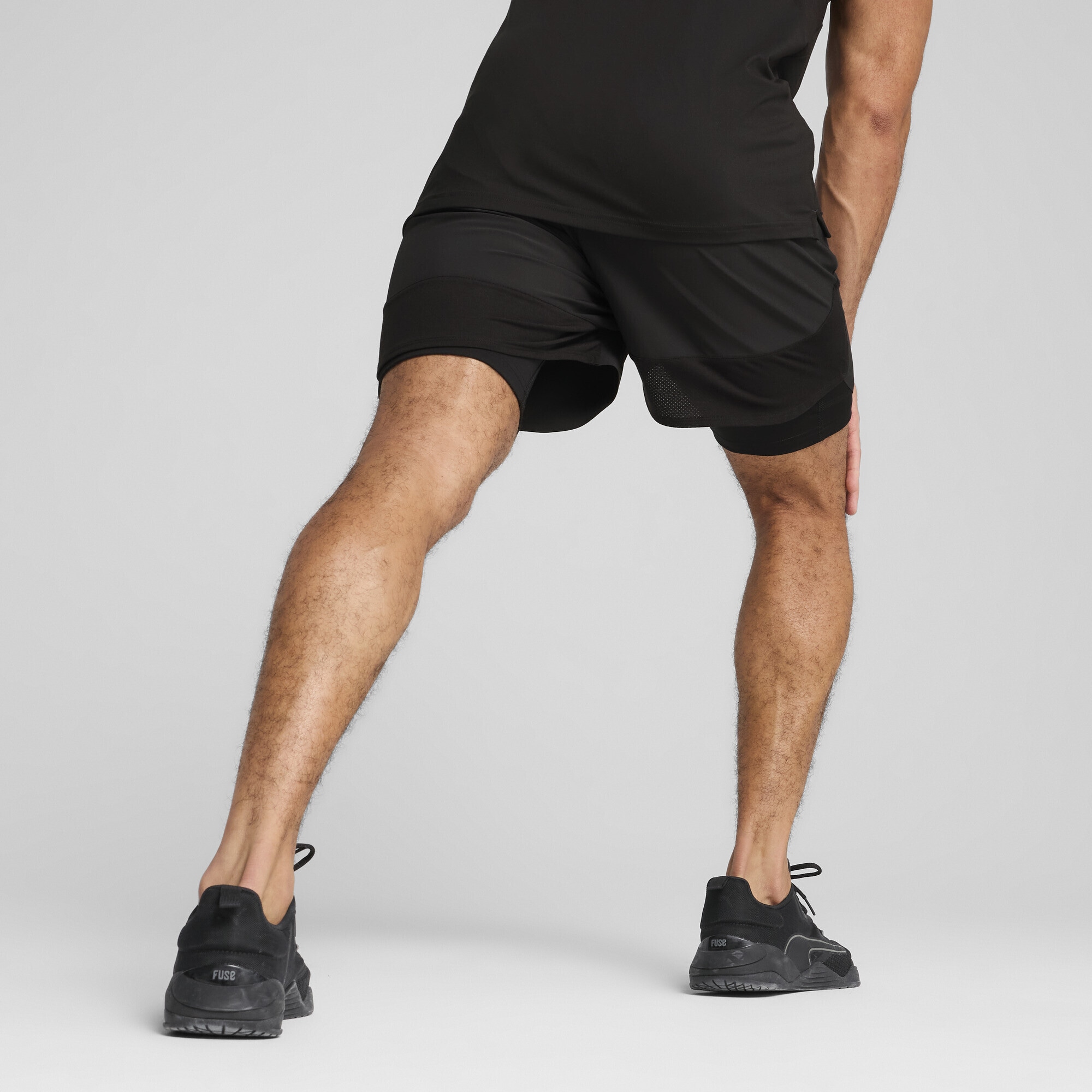 PUMA Trainingsshorts »TRAINING TECH 2-in-1-Shorts Herren«