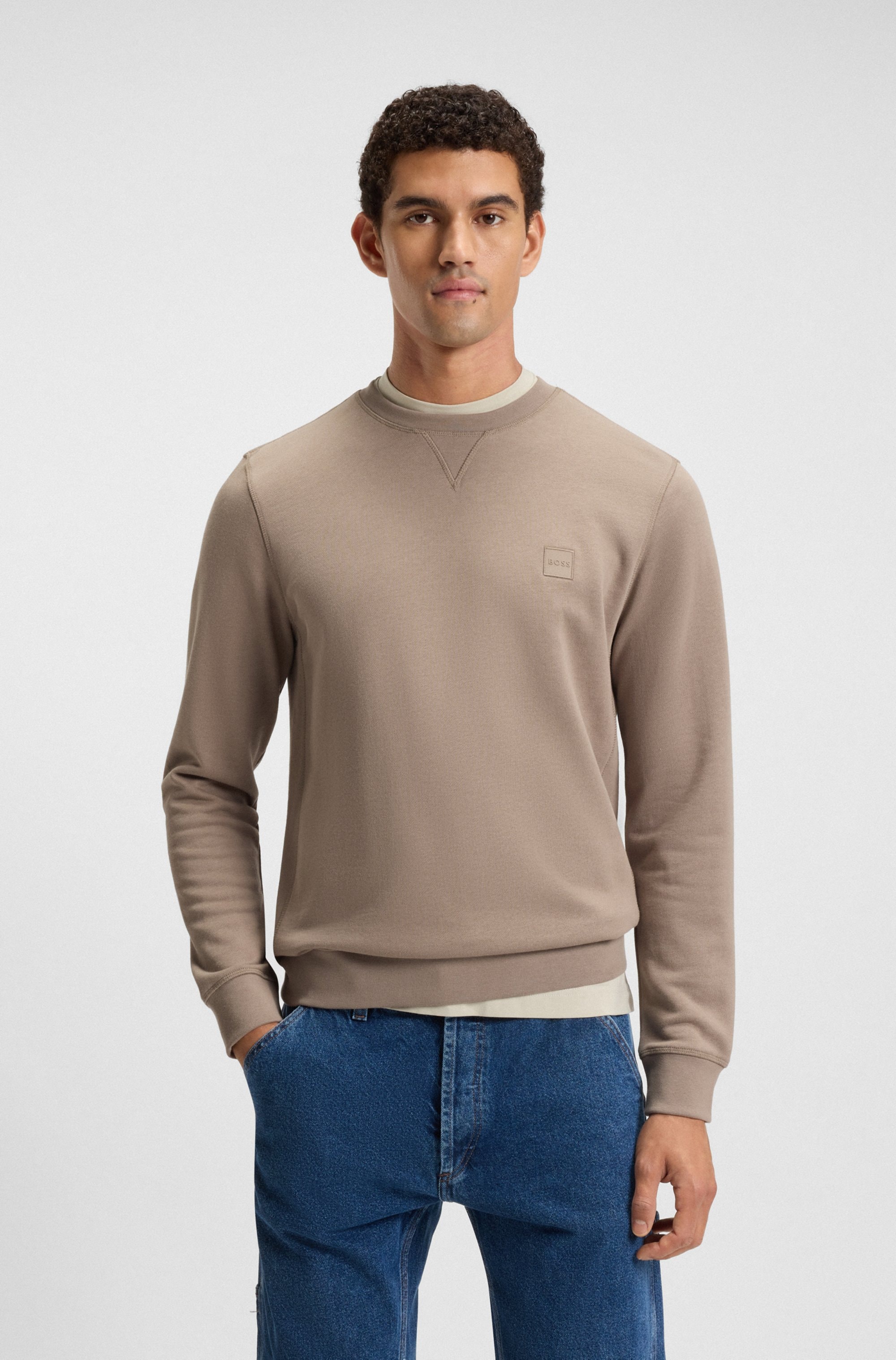 BOSS ORANGE Sweatshirt "Westart", mit BOSS Logopatch günstig online kaufen