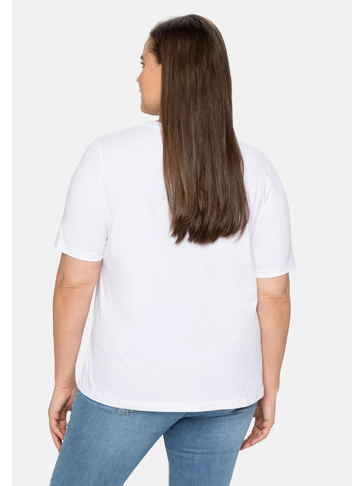 Sheego T-Shirt »Große Größen«, BAUR kaufen | Comic-Druck mit