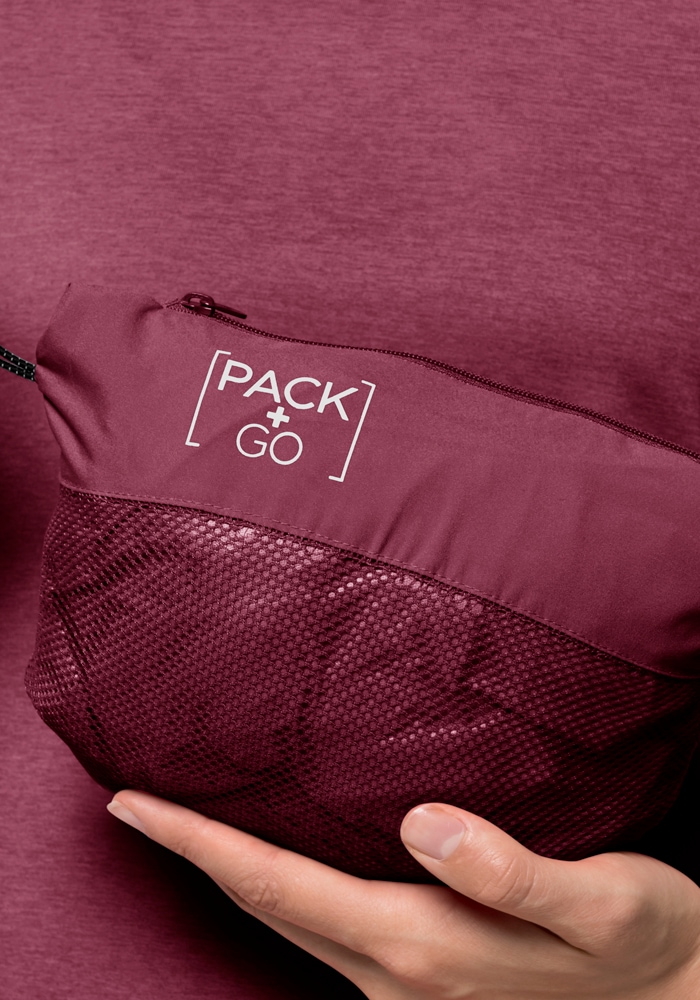 Jack Wolfskin Outdoorjacke »PACK & GO SHELL W«, mit Kapuze online kaufen |  BAUR | Jacken