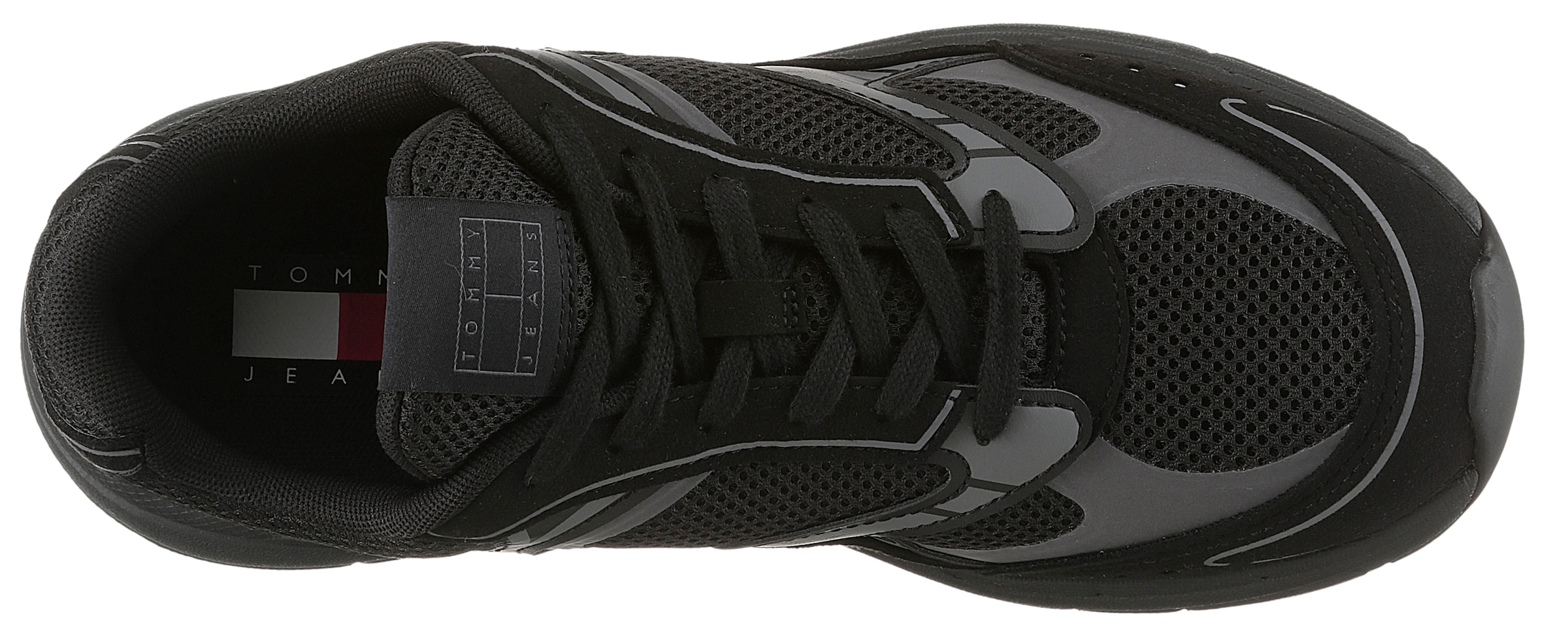 Tommy Jeans Sneaker »ARCHIVE '25«, Freizeitschuh, Halbschuh, Schnürschuh mit reflektierenden Details
