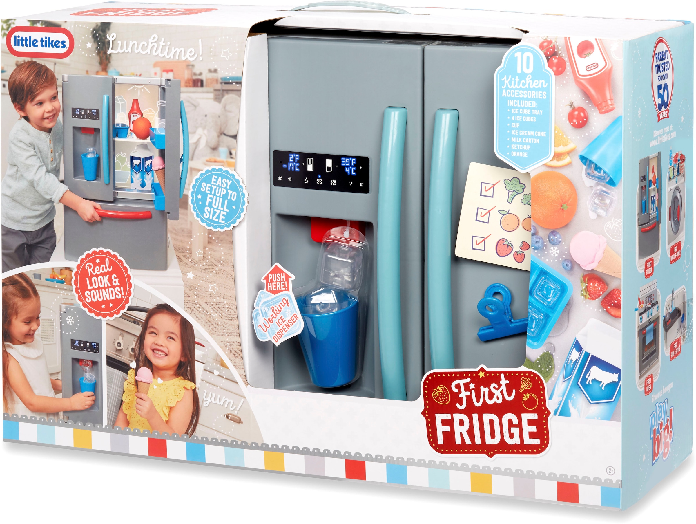 Little Tikes® Kinder-Kühlschrank »First Fridge«, mit Beleuchtung und Sound