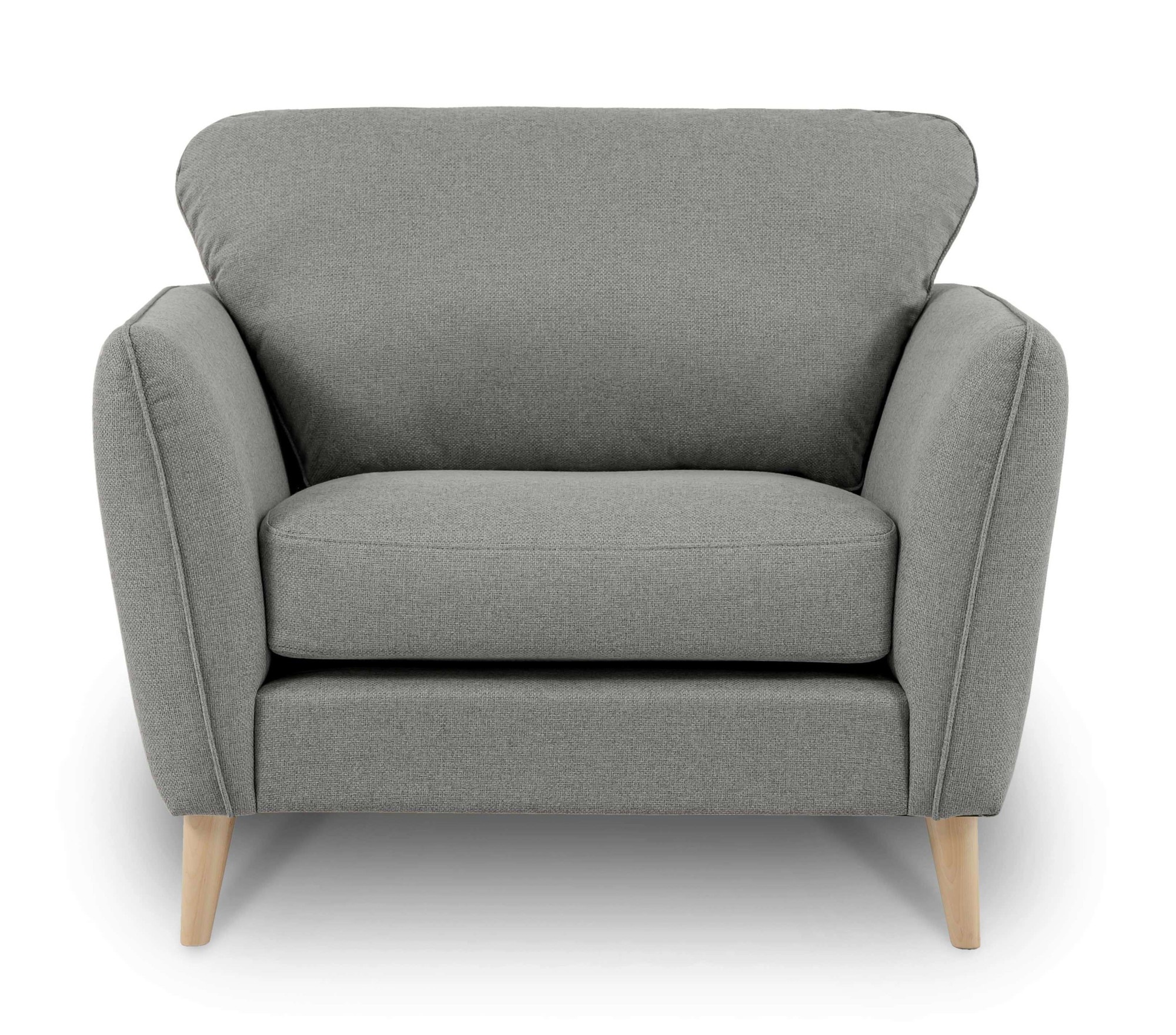 Home affaire Sessel "MARSEILLE", Massivholzbeine Eiche, Landhausstil, Welle günstig online kaufen