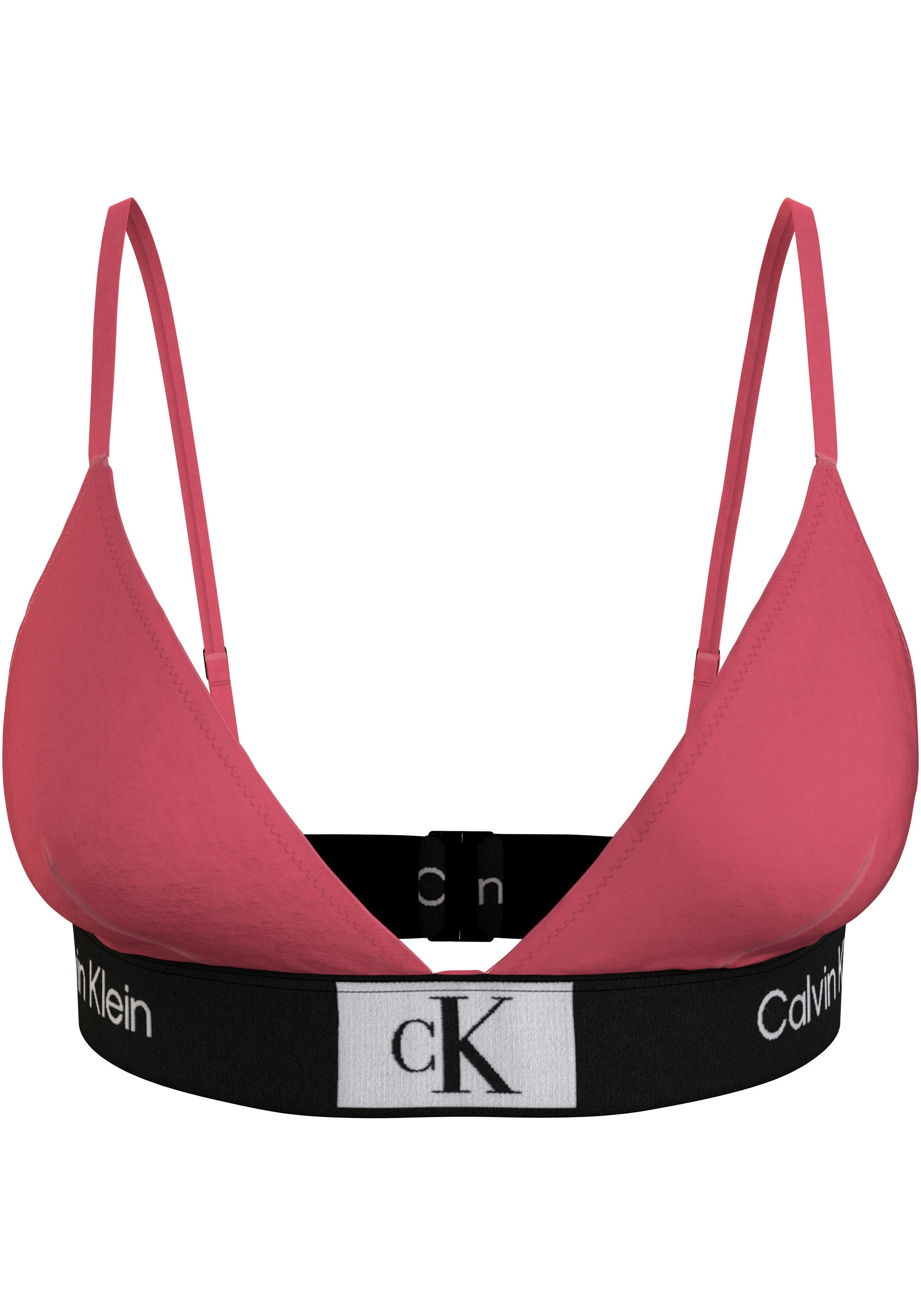 Calvin Klein Swimwear Triangel-Bikini-Top »FIXED TRIANGLE-RP«, mit Logobund