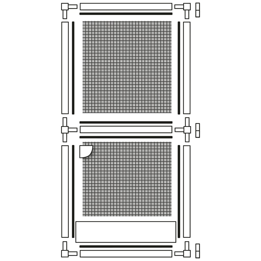 SCHELLENBERG Insektenschutz-Tür »Fliegengitter für Balkontür Premium«