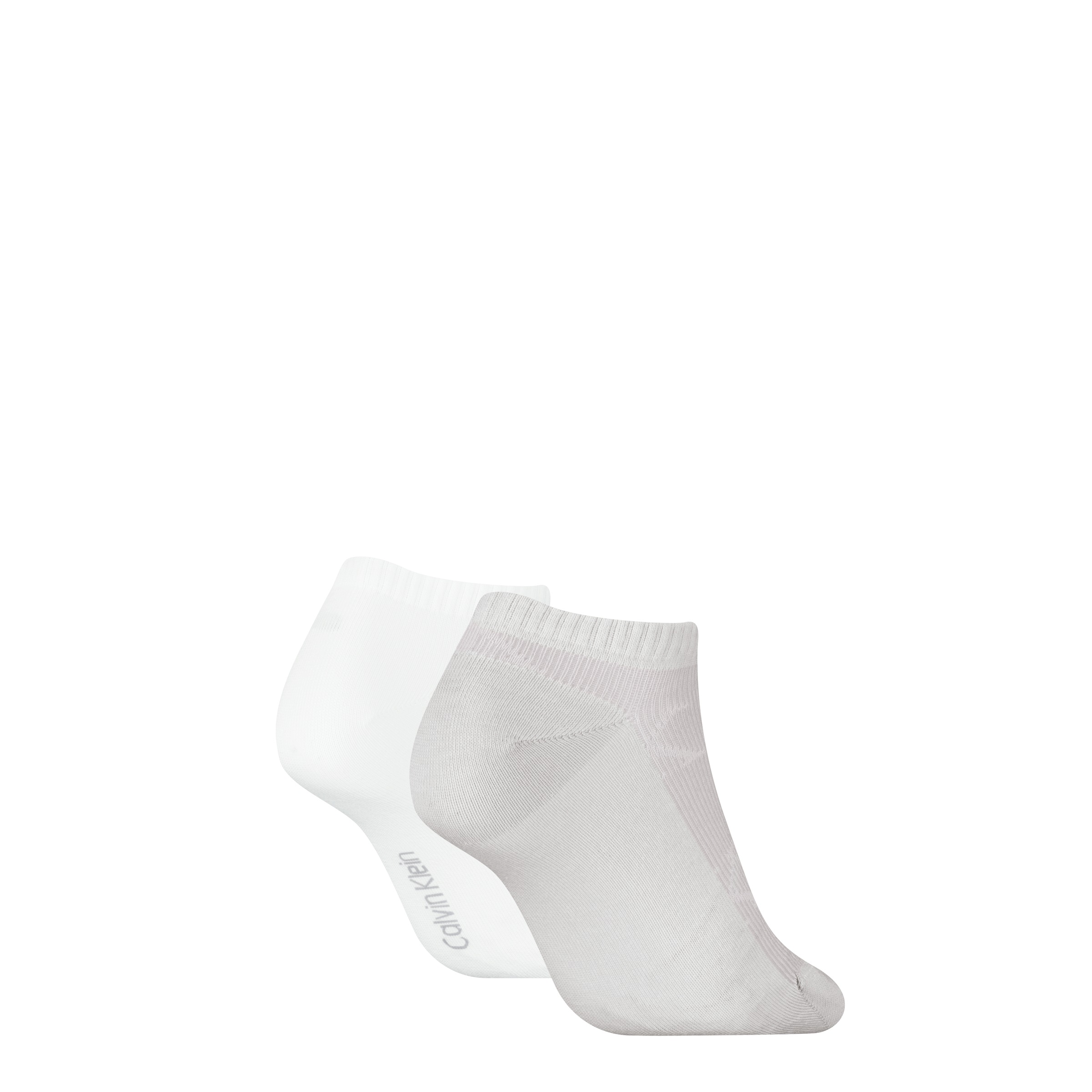 Calvin Klein Jeans Socken »CKJ WOMEN SNEAKER 2P AO SHADOW RIB«, (2 Paar), mit dezentem Logo-Print