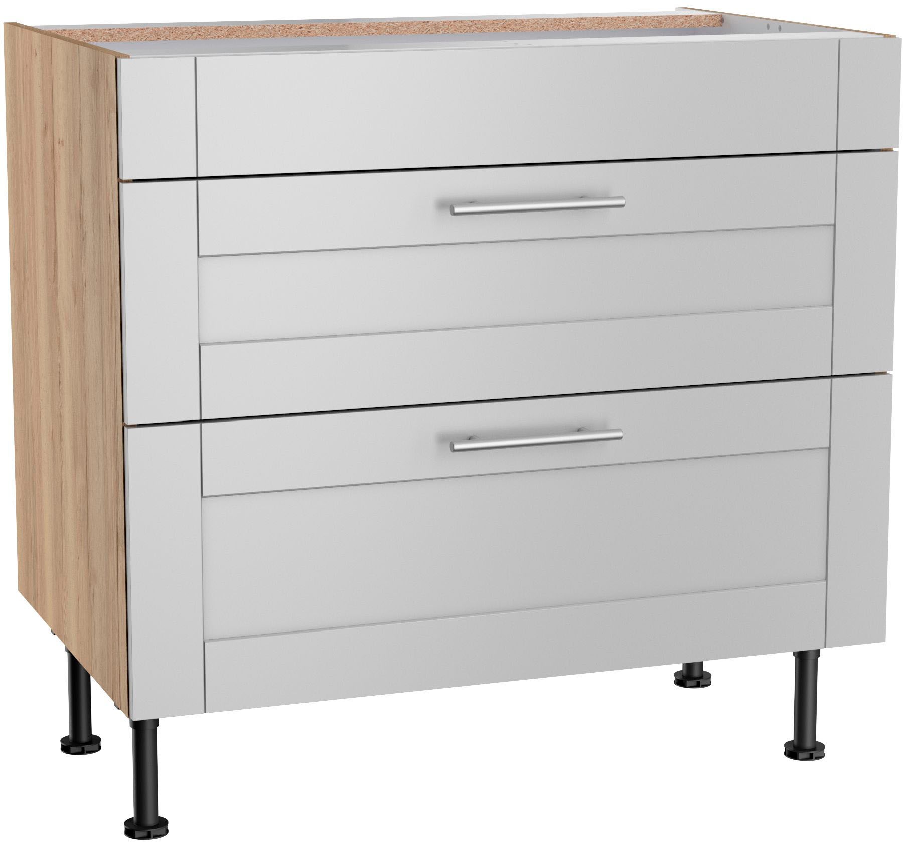 KOCHSTATION Kochfeldumbauschrank "KS-Ahus", Breite 90 cm günstig online kaufen