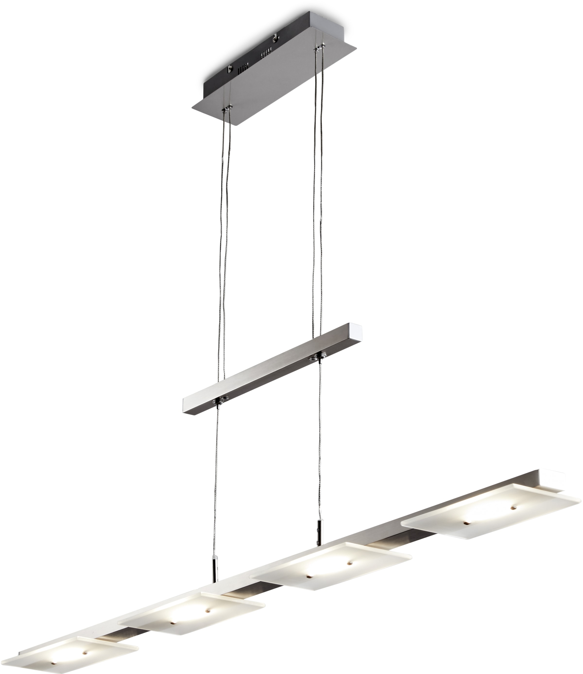 4 1600lm, »Aries«, Esszimmer 18W B.K.Licht BAUR Deckenleuchte, | flammig-flammig, Pendelleuchte, Pendelleuchte LED Hänge-Lampe, inkl.