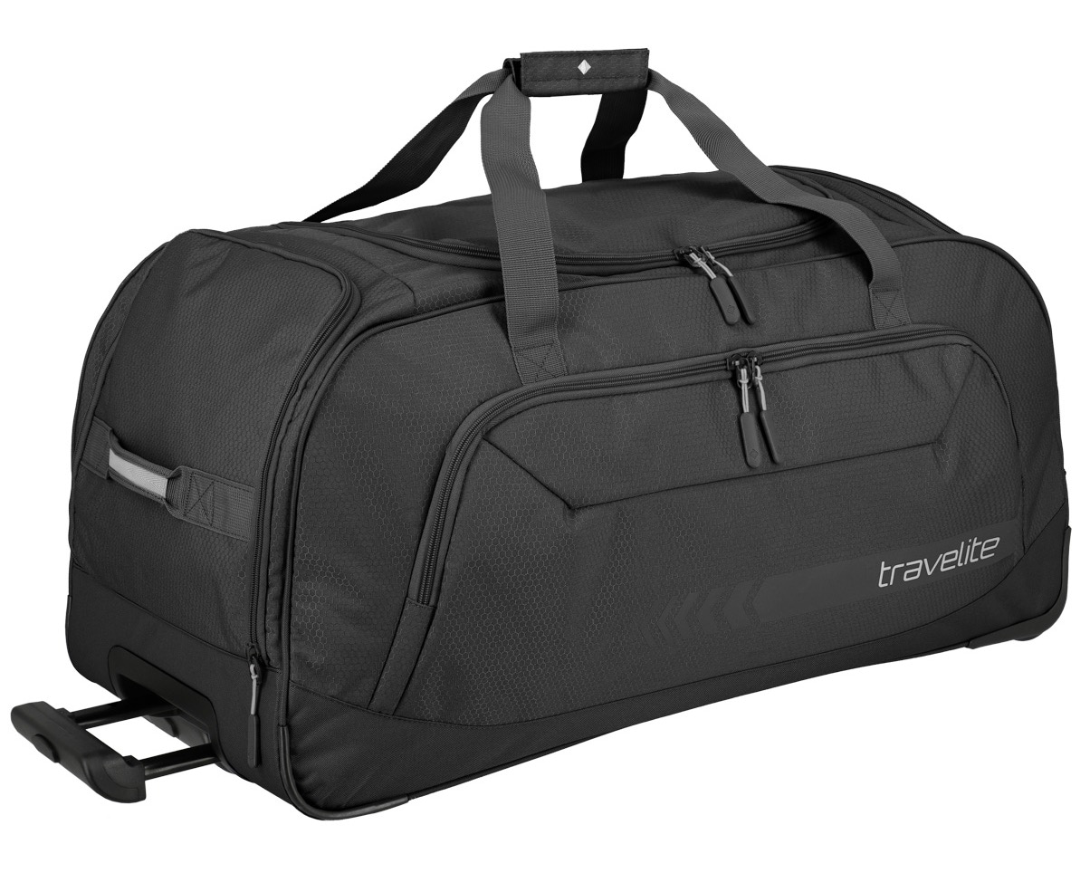 travelite Reisetasche »KICK OFF XL, 77 cm«, Duffle Bag Reisegepäck Sporttasche Reisebag mit Trolleyfunktion