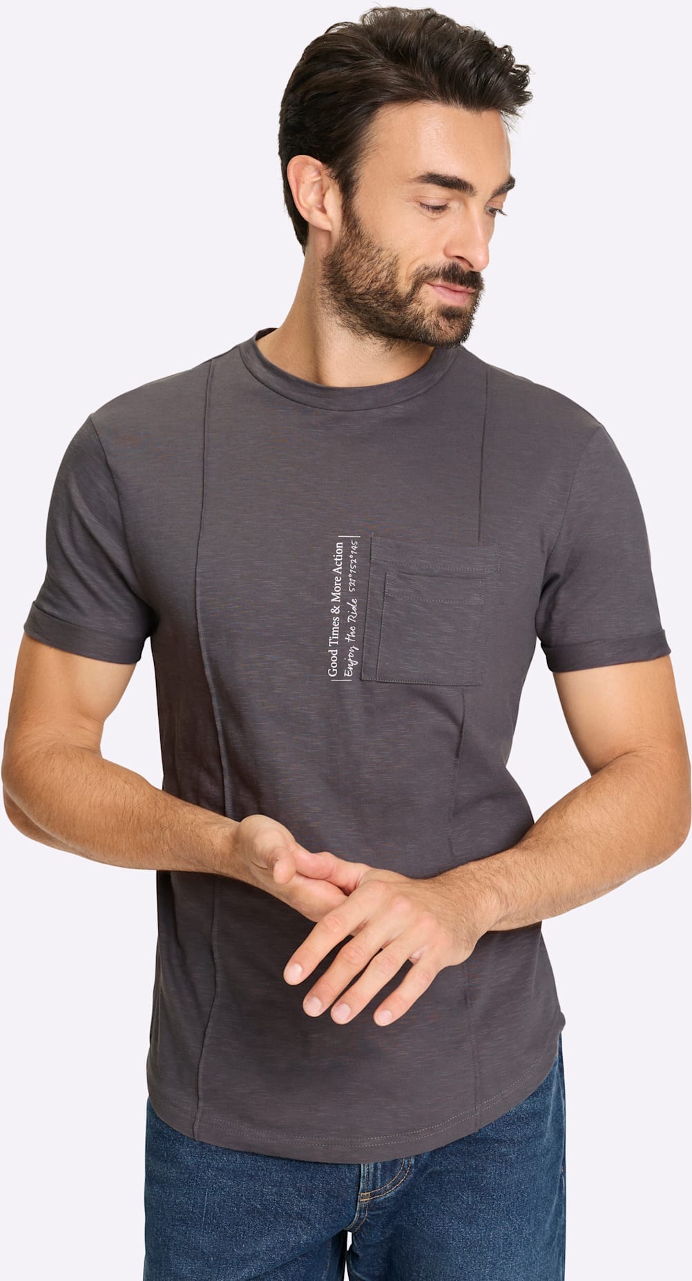 Marco Donati Kurzarmshirt "Kurzarm-Shirt" 1 tlg. tlg. günstig online kaufen