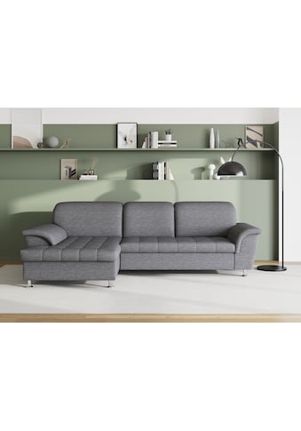 Ecksofa »Franzi Steppung im Sitzbereich B7T/H: 278/162/80 cm, Schlafsofa«