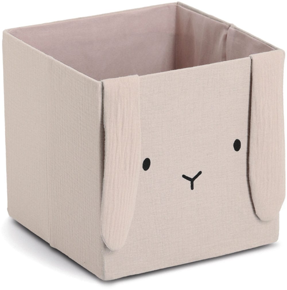 Zeller Present Aufbewahrungsbox ""Hase", Musselin", Tiermotiv, kinderfreund günstig online kaufen