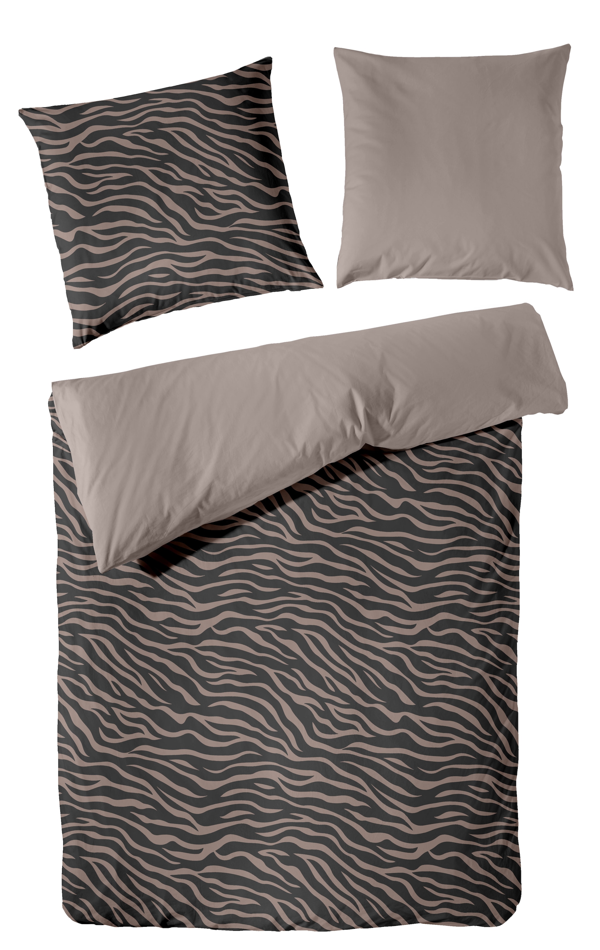 Primera Bettwäsche »Tiger« 2 100 % Baumwolle Standard 100 nach Öko-Tex