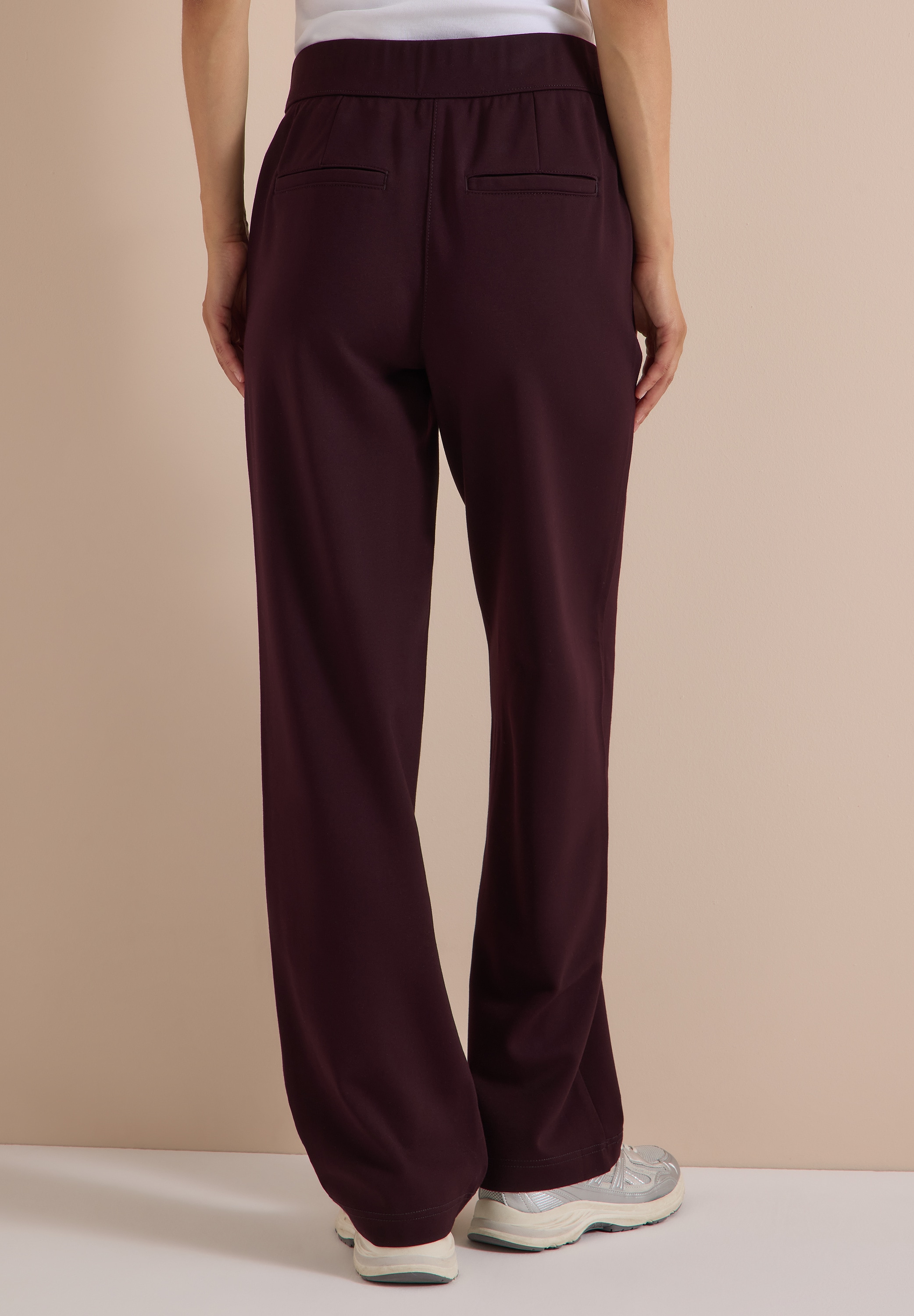 Cecil Stoffhose  softer Materialmix
