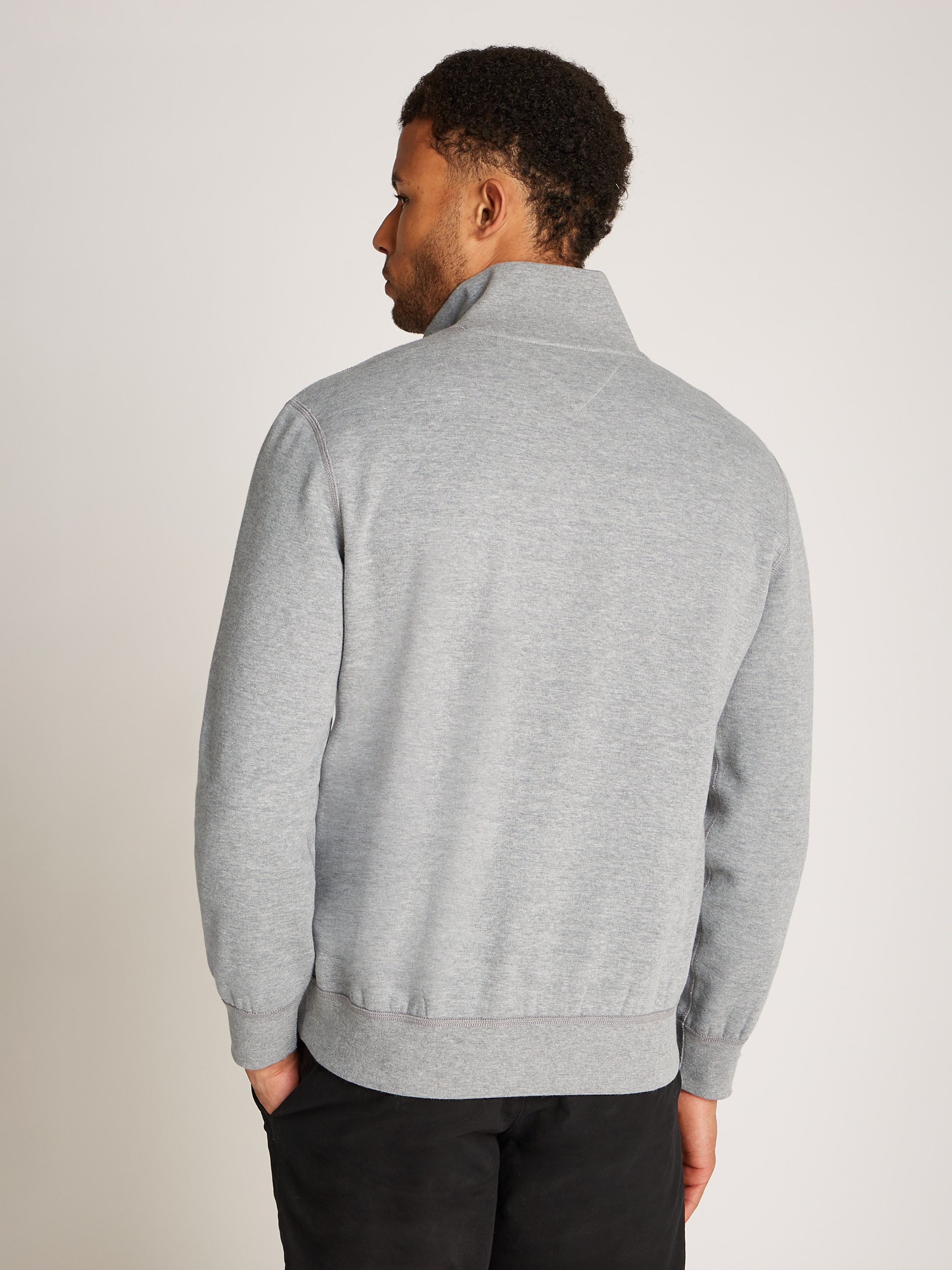 Tommy Hilfiger Sweatshirt "ESSENTIAL FLEECE 1/4 ZIP", mit Stehkragen günstig online kaufen