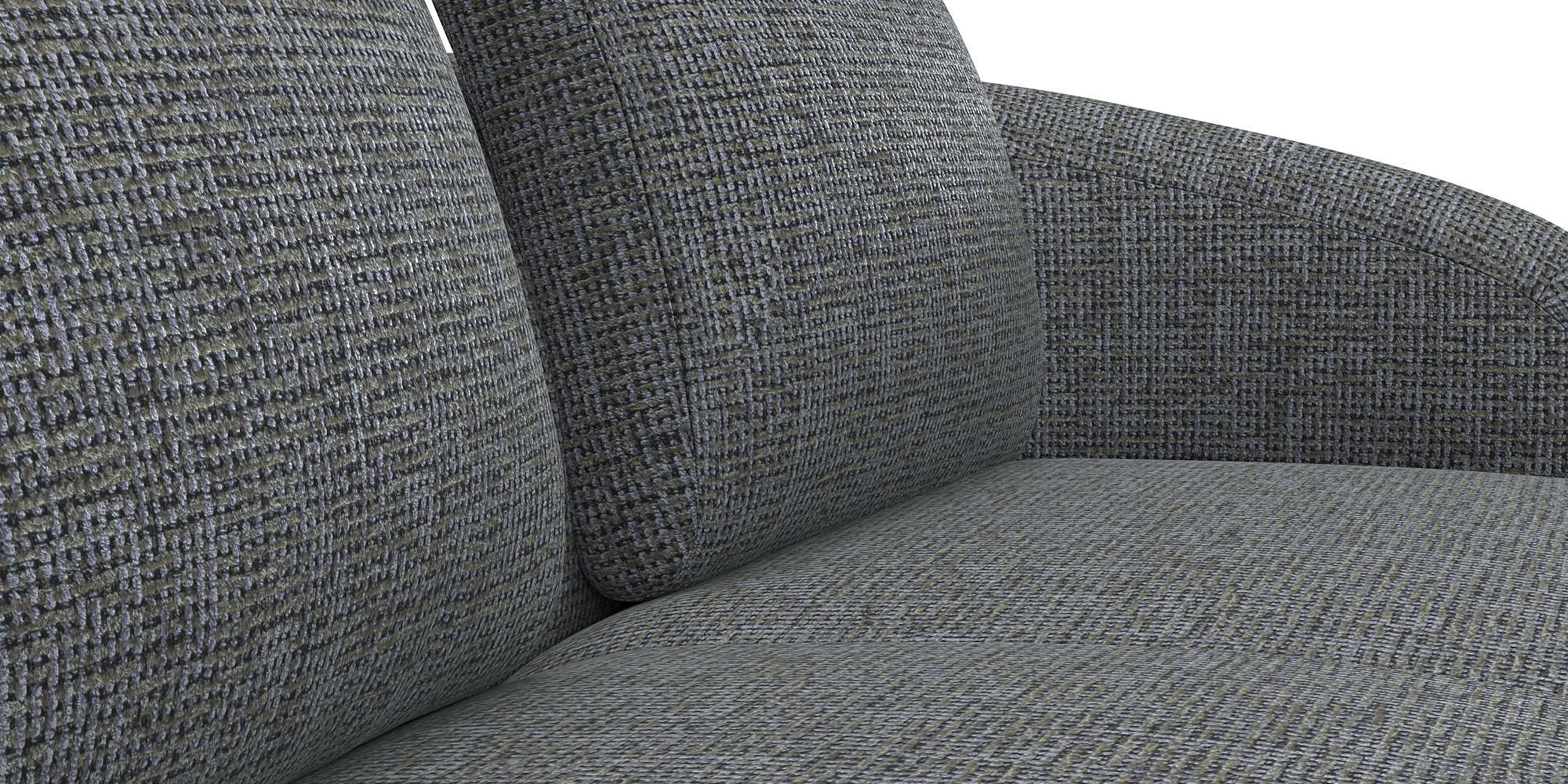 FLEXLUX Wohnlandschaft »Torino, rund, L-Form, Sofa-Ecke mit Recamiere, Longchair-Sofa«, Modernes, organisches Sofa-Design, Kaltschaum, Wellenunterfederung