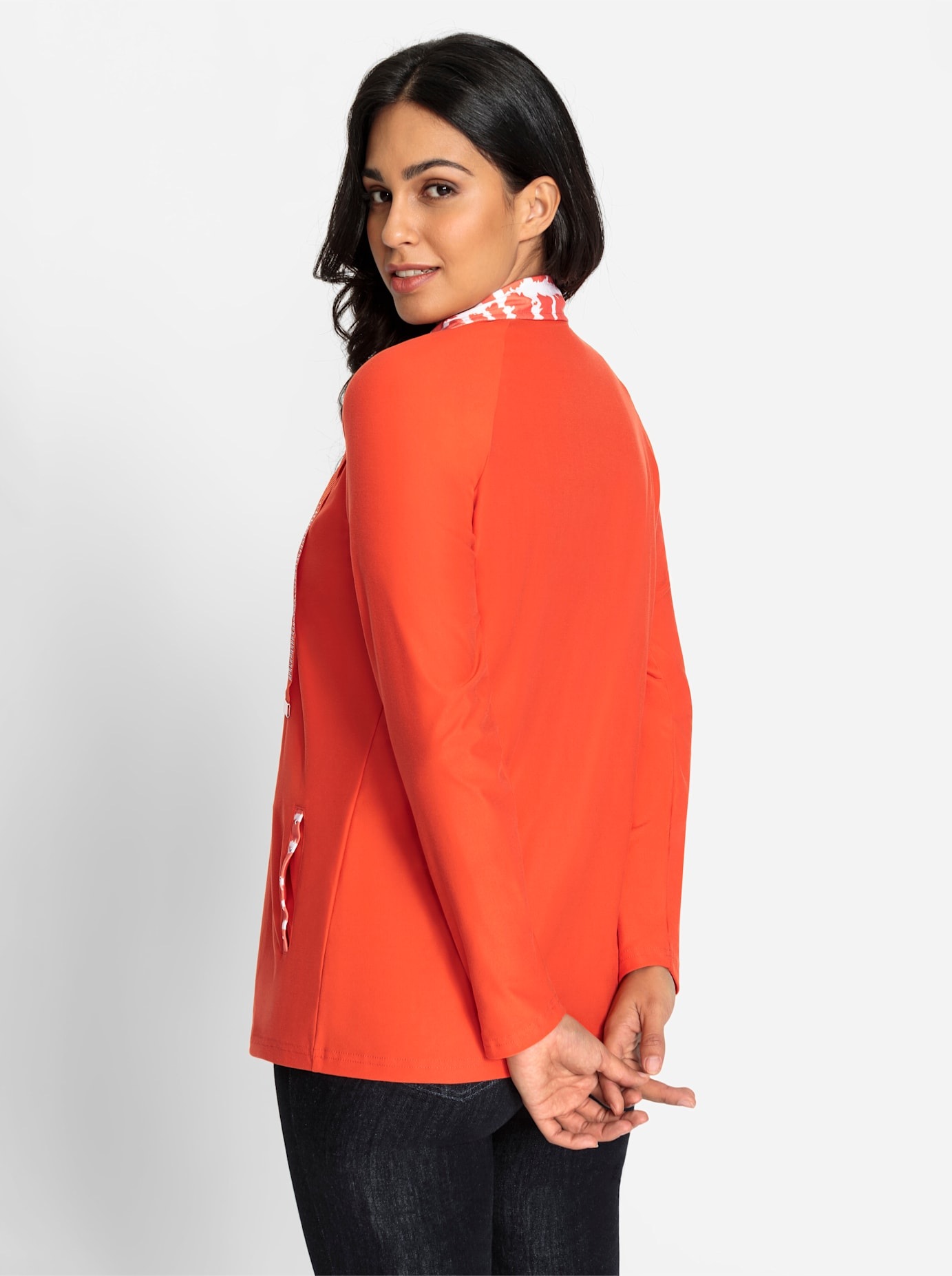 Inspirationen Shirtjacke "Shirtjacke" 1 Stk. tlg. günstig online kaufen