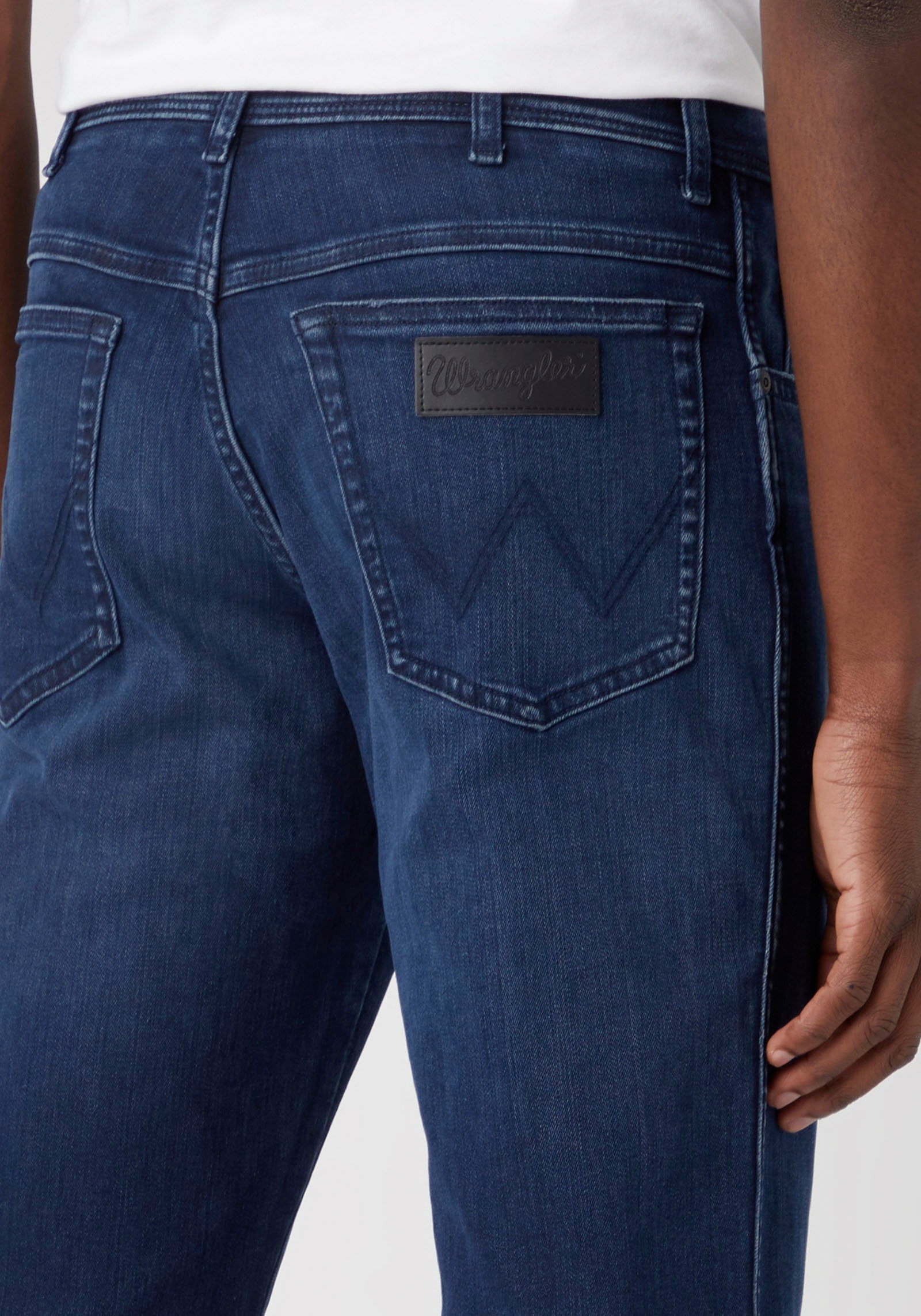Wrangler Texas Straight Leg Jeans Blue 44/32 3