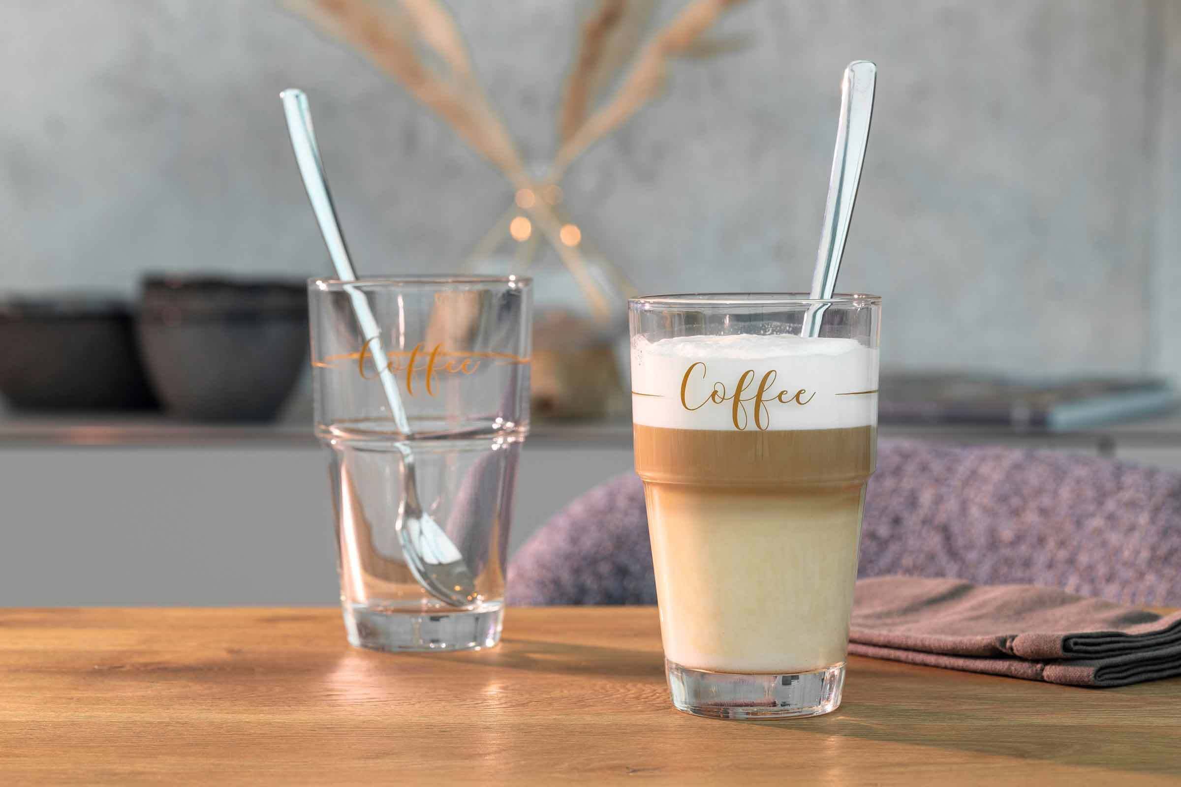 LEONARDO Glas »Becher Solo 410 ml 6er Set transparent«