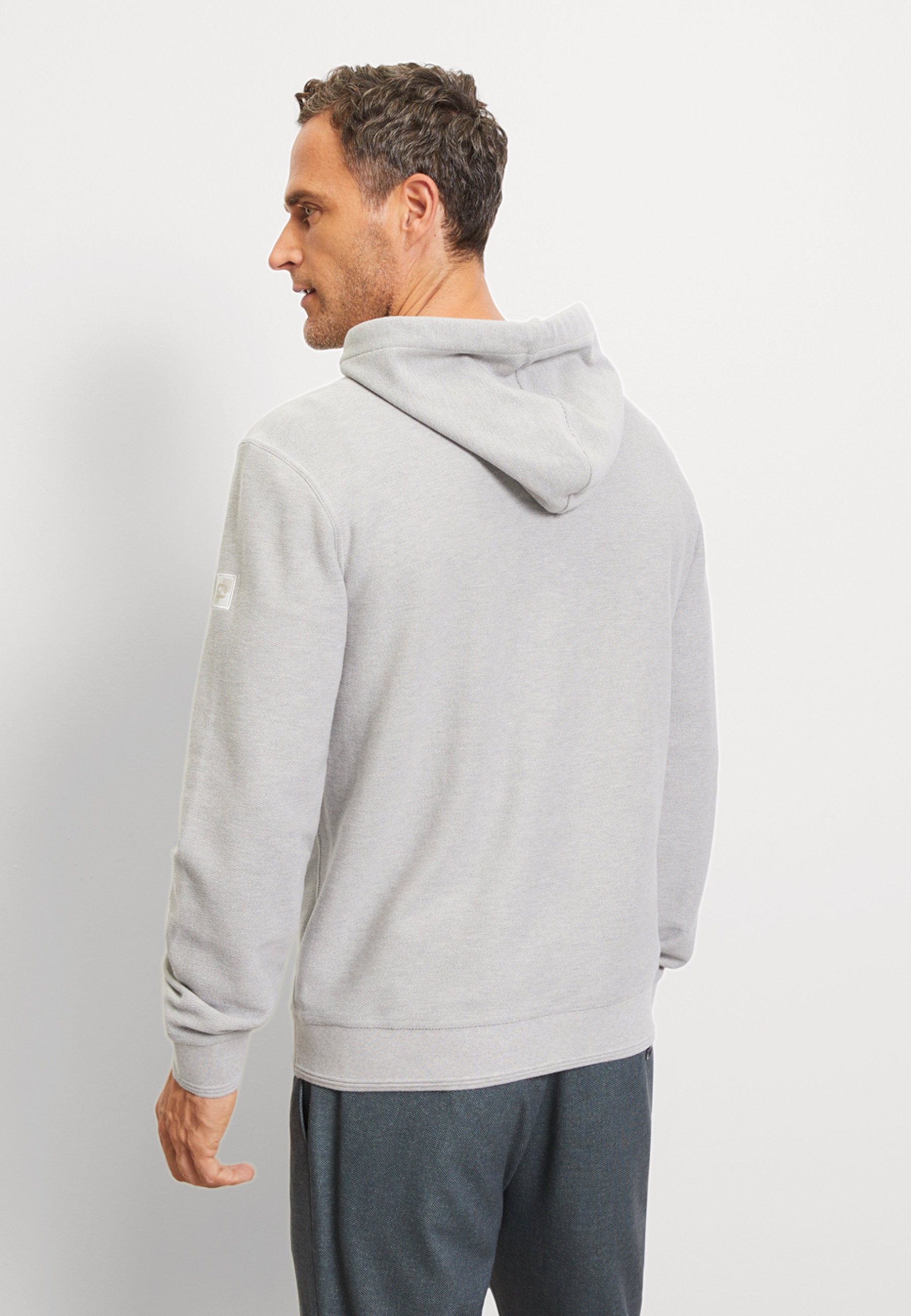 OLYMP Casual Wirk Sweatshirt Light Gray Size L 3