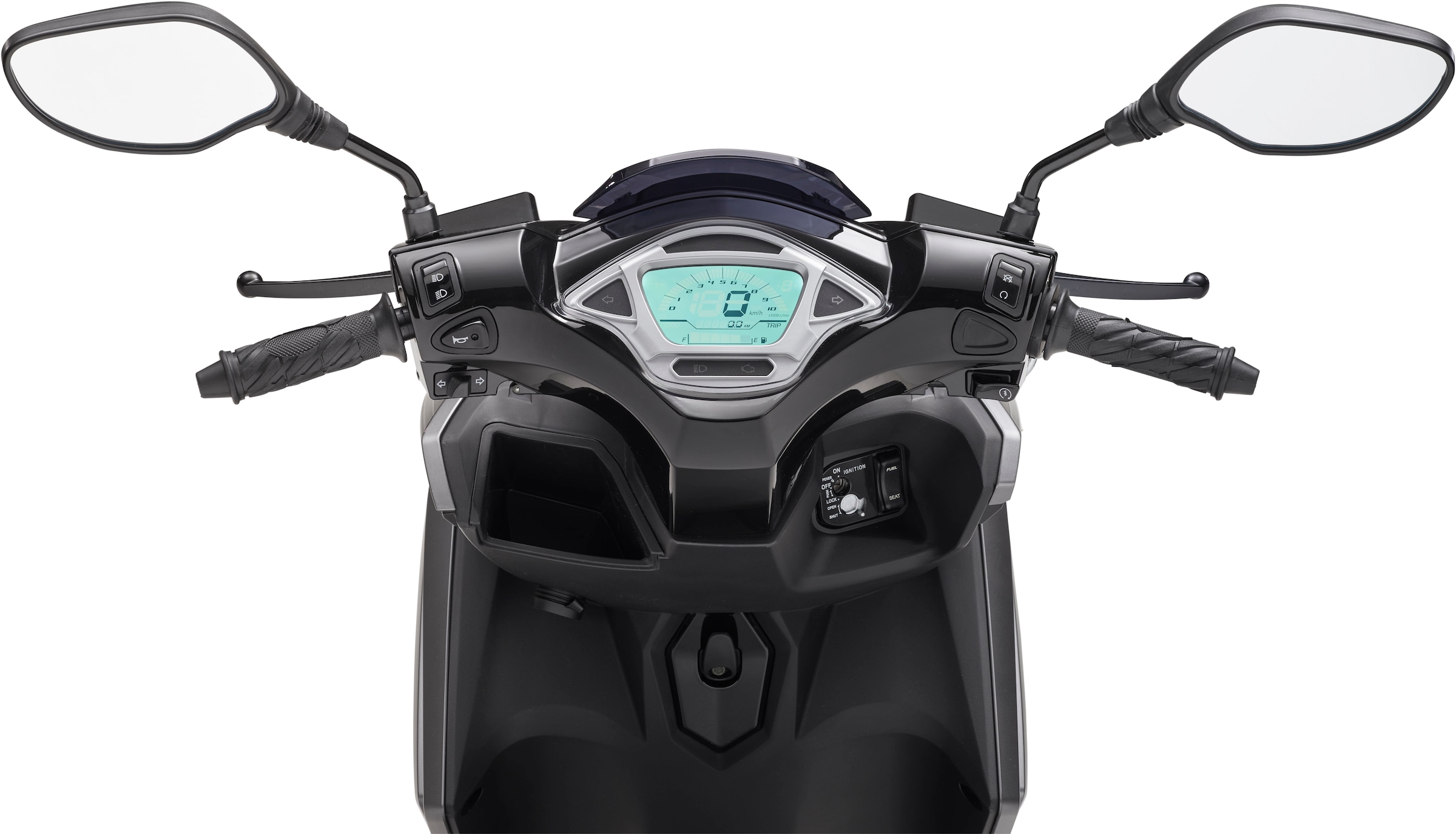 Luxxon Motorroller »MaXXity 2 125, E5+, grau«, 125 cm³, 85 km/h, Euro 5+, 8,2 PS, USB zum Laden externer Geräte (5V)