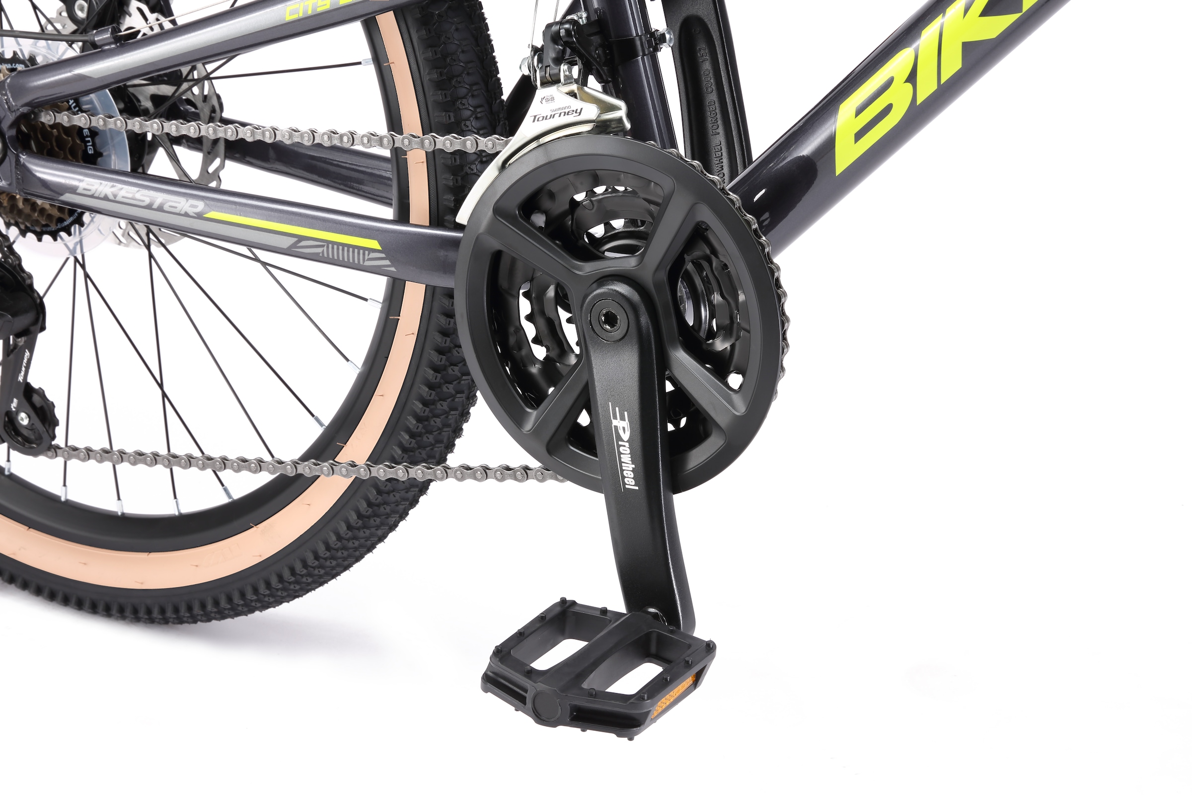 Bikestar Jugendfahrrad 21 Gang Shimano RD-TY21 Schaltwerk Kettenschaltung