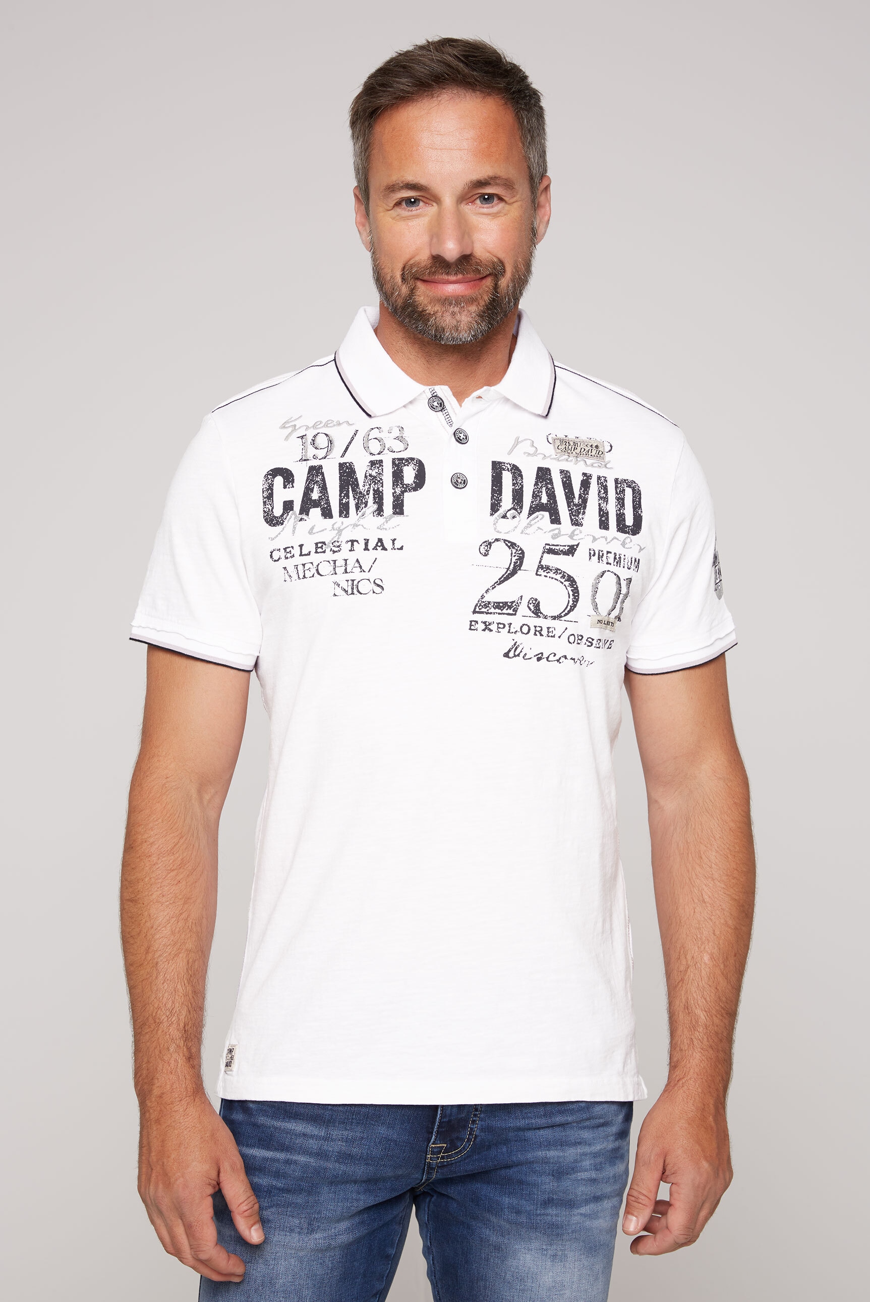 CAMP DAVID Poloshirt, aus Bio-Baumwolle BAUR | bestellen ▷