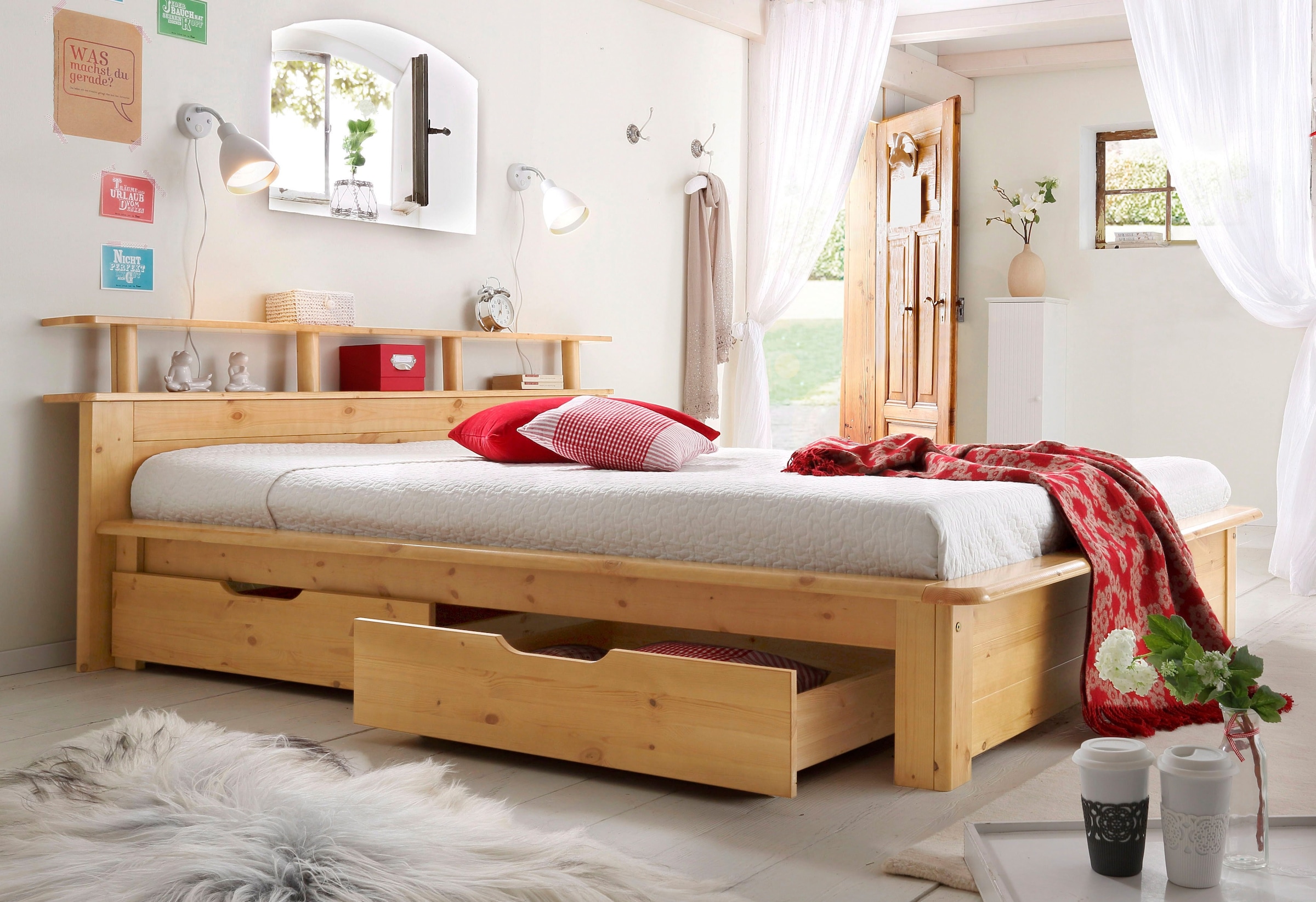 Home affaire Schublade »"FINJA Zoll«, zertifiziertes Massivholz, 2-teiliges Set