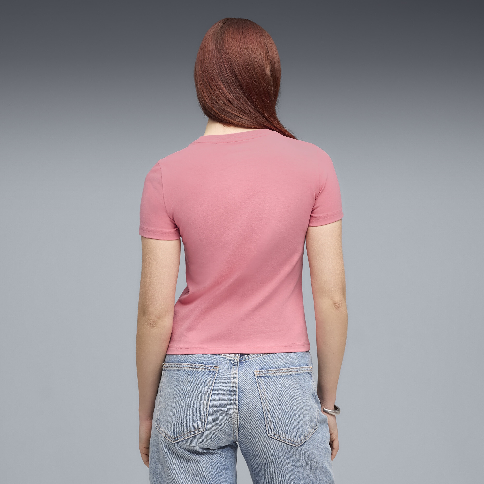 PUMA T-Shirt »Essentials Slim T-Shirt Damen«