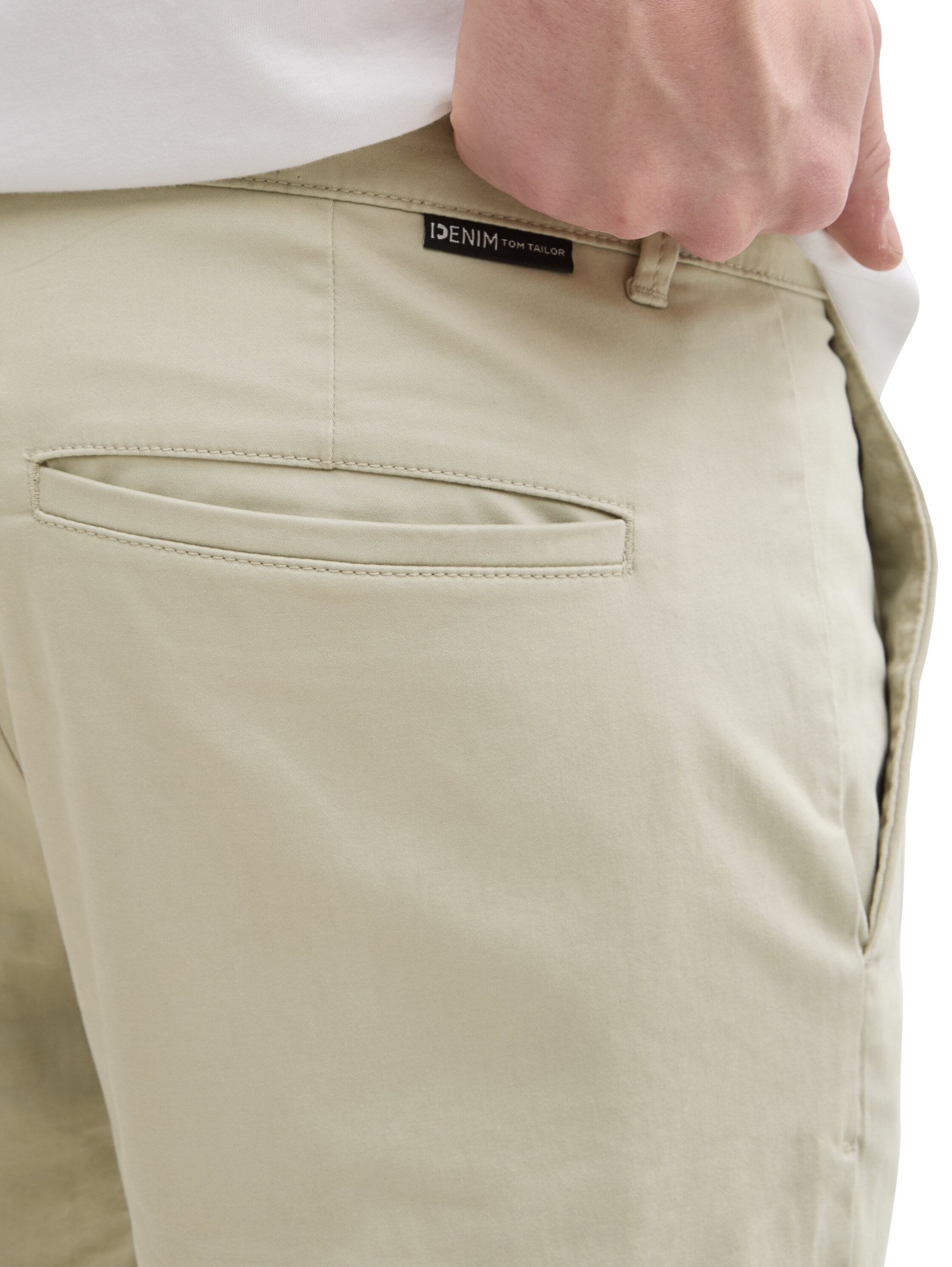 TOM TAILOR Denim Chinoshorts, mit Taschen
